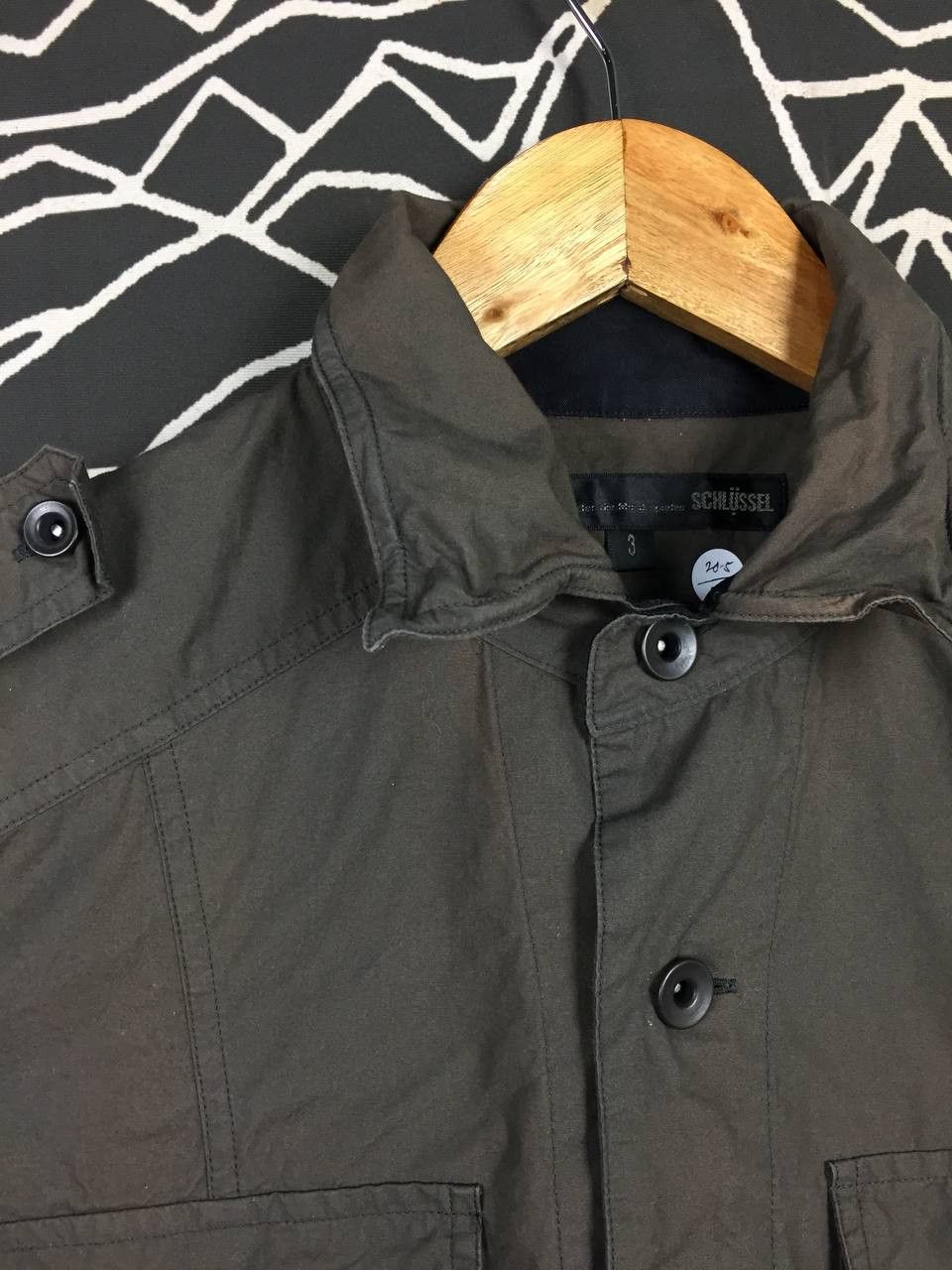Schlussel Schlussel Japanese Brand Tactical Workwear Button Up Shirt Size US M / EU 48-50 / 2 - 4 Thumbnail
