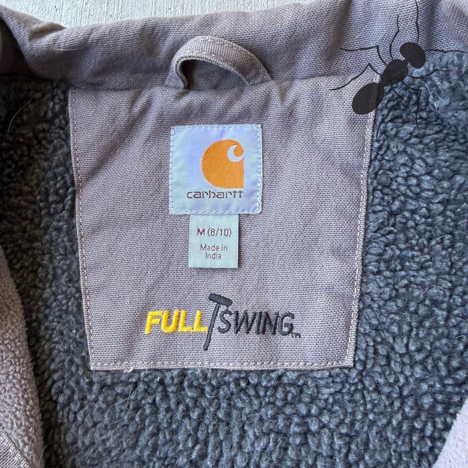 Carhartt × Vintage Carhartt gray coat work wear jacket Size US M / EU 48-50 / 2 - 9 Thumbnail