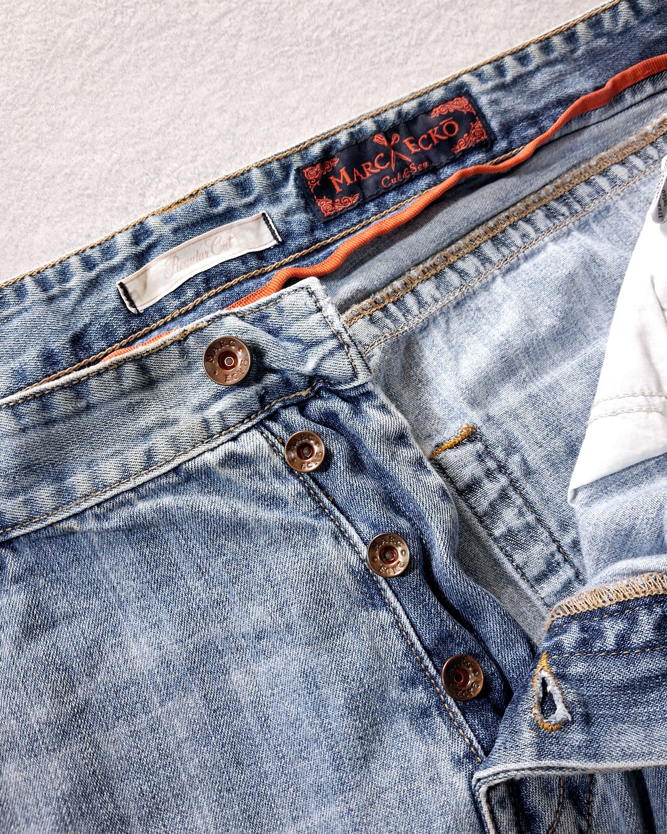 Marc Ecko MARC ECKO REGULER DENIM JEANS Size US 36 / EU 52 - 5 Thumbnail