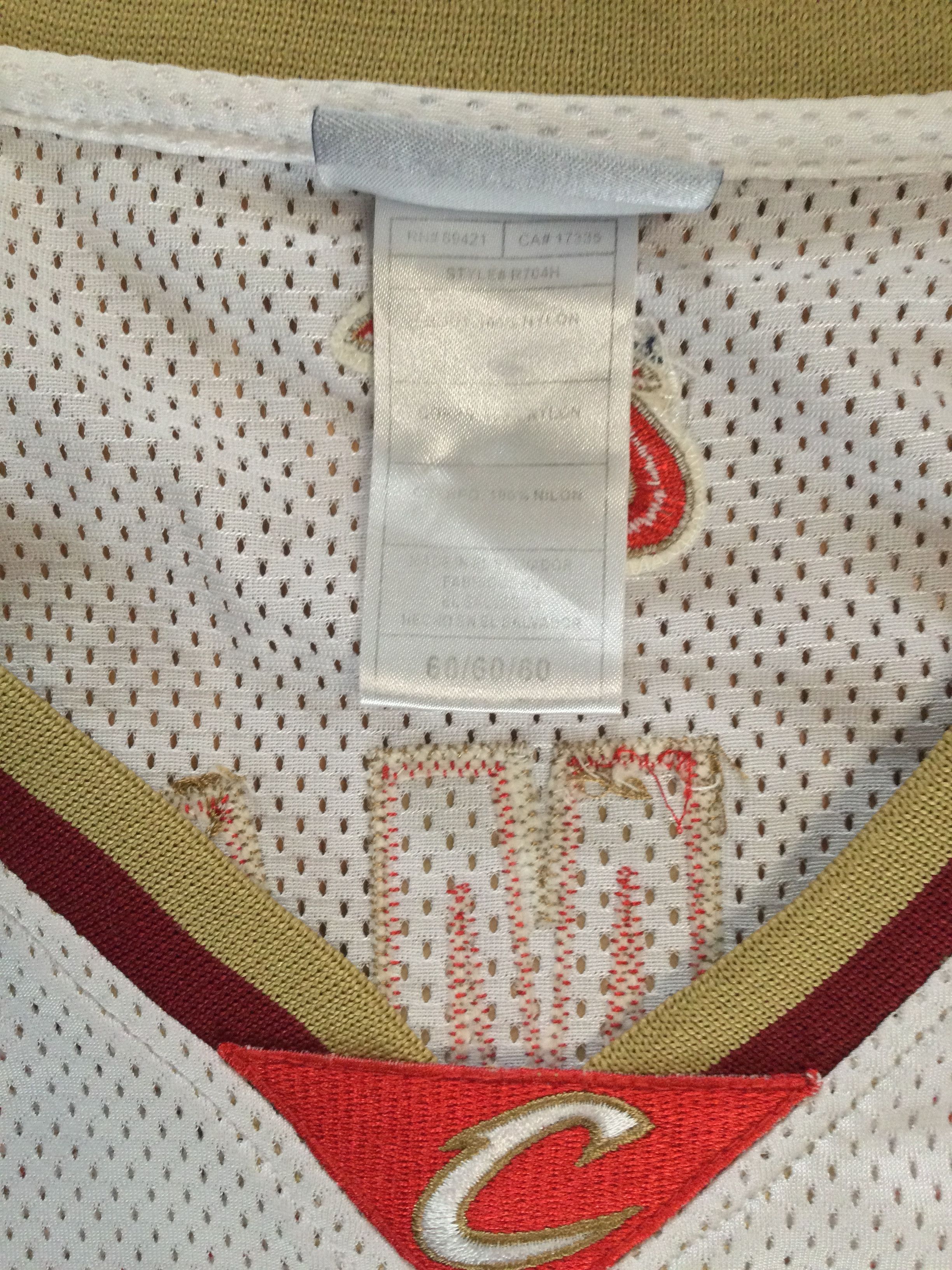 Reebok Authentic Cleveland Cavaliers LeBron James Reebok NBA Jersey Size US XXL / EU 58 / 5 - 5 Thumbnail