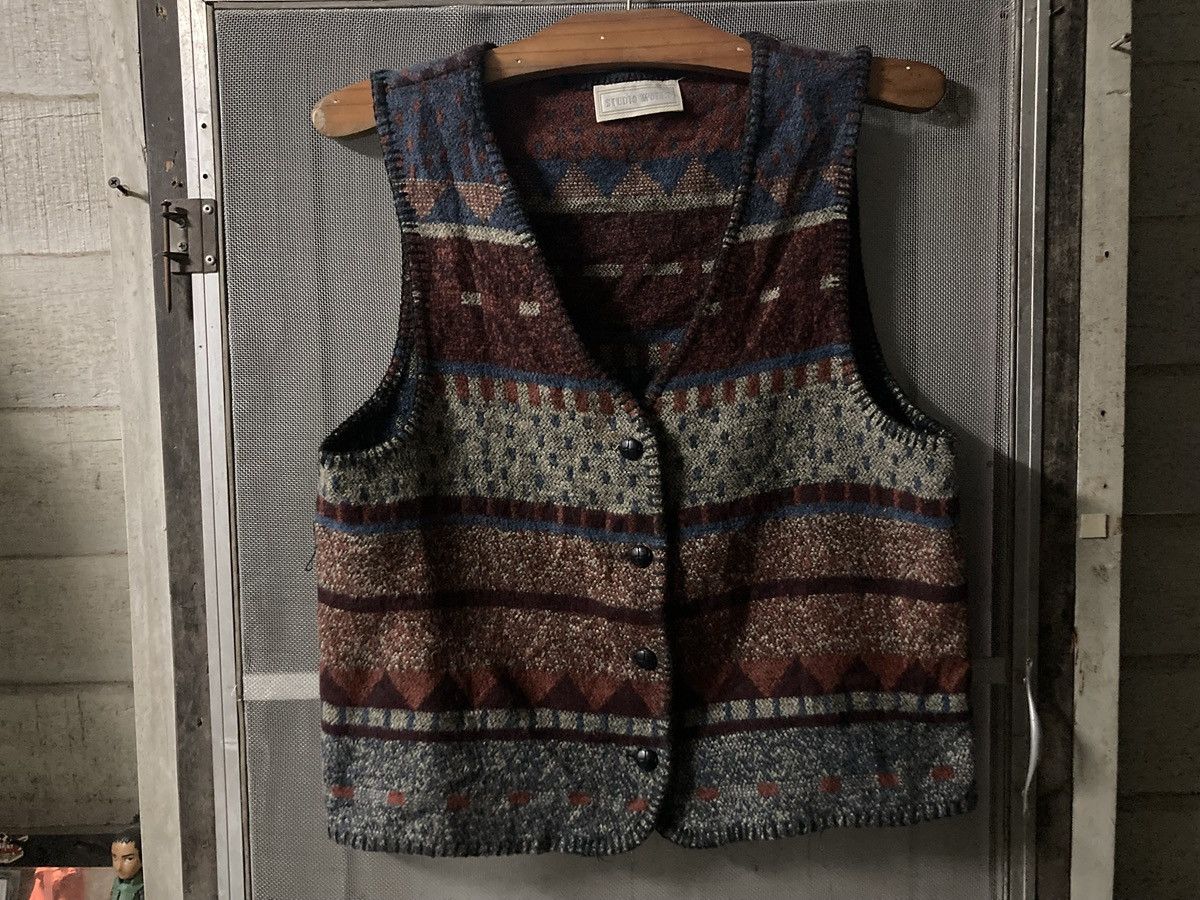 Other Vintage Studio Work Vest Bohemian Hippie Size S / US 4 / IT 40 - 1 Thumbnail