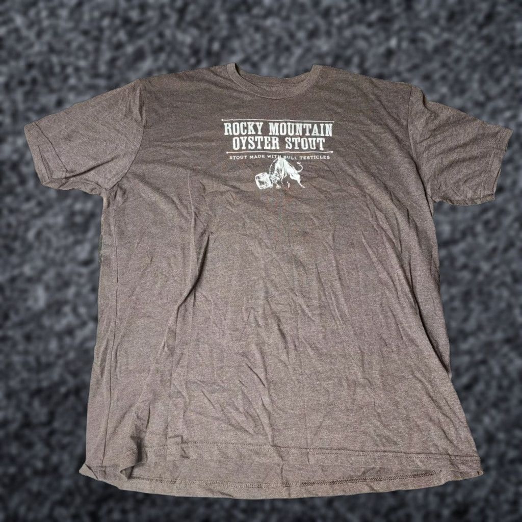 Vintage Vintage Wynkoop Brewery Rocky Mountain Stout Beer T Shirt Unisex Adults XL Brown Graphic Tee Size US XL / EU 56 / 4 - 1 Thumbnail