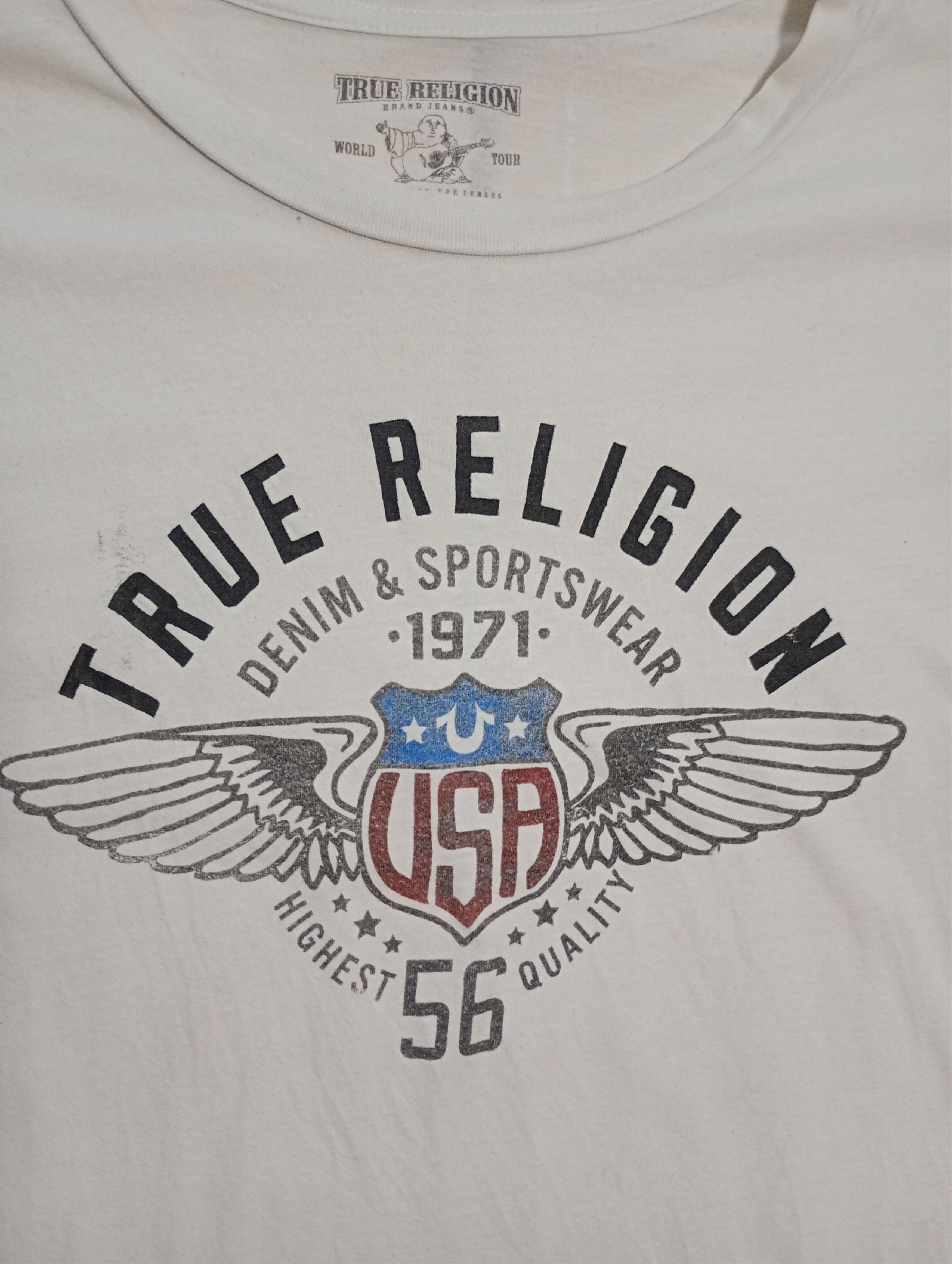 True Religion True Religion T-Shirt Vintage Size US XL / EU 56 / 4 - 7 Thumbnail