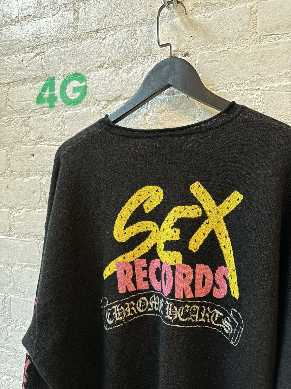 Chrome Hearts CHROME HEARTS SEX RECORDS CASHMERE SZ L Size US L / EU 52-54 / 3 - 5 Thumbnail
