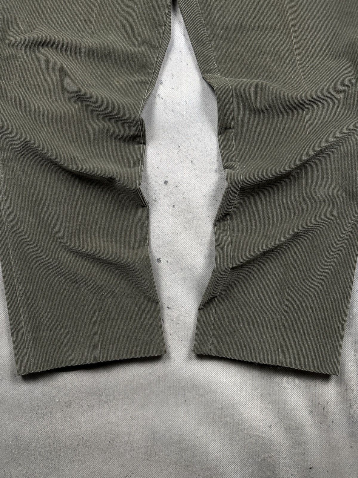 Prada Prada Milano Archive Corduroy Pants Olive Green Size US 36 / EU 52 - 3 Thumbnail