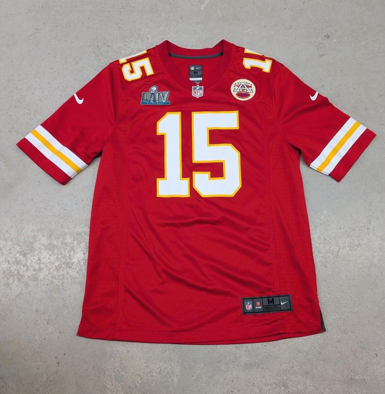 Nike Nike Mahomes Super Bowl LIIV Kansas City Chiefs NFL Jersey Size US M / EU 48-50 / 2 - 1 Thumbnail