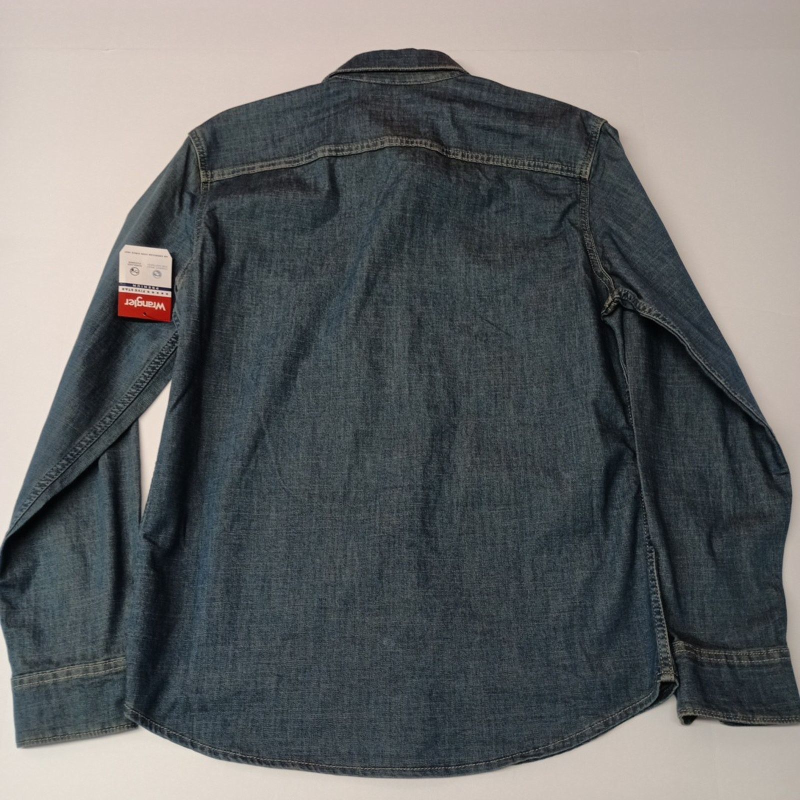 Wrangler Wrangler Cowboy Wash Snap Denim Shirt Mens Size S Small Blue Size US S / EU 44-46 / 1 - 8 Thumbnail