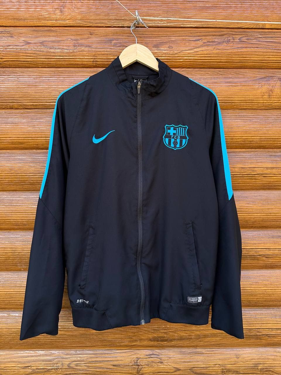 Nike BARCELONA FOOTBALL SOCCER TRACK TOP JACKET NIKE Size US M / EU 48-50 / 2 - 1 Thumbnail