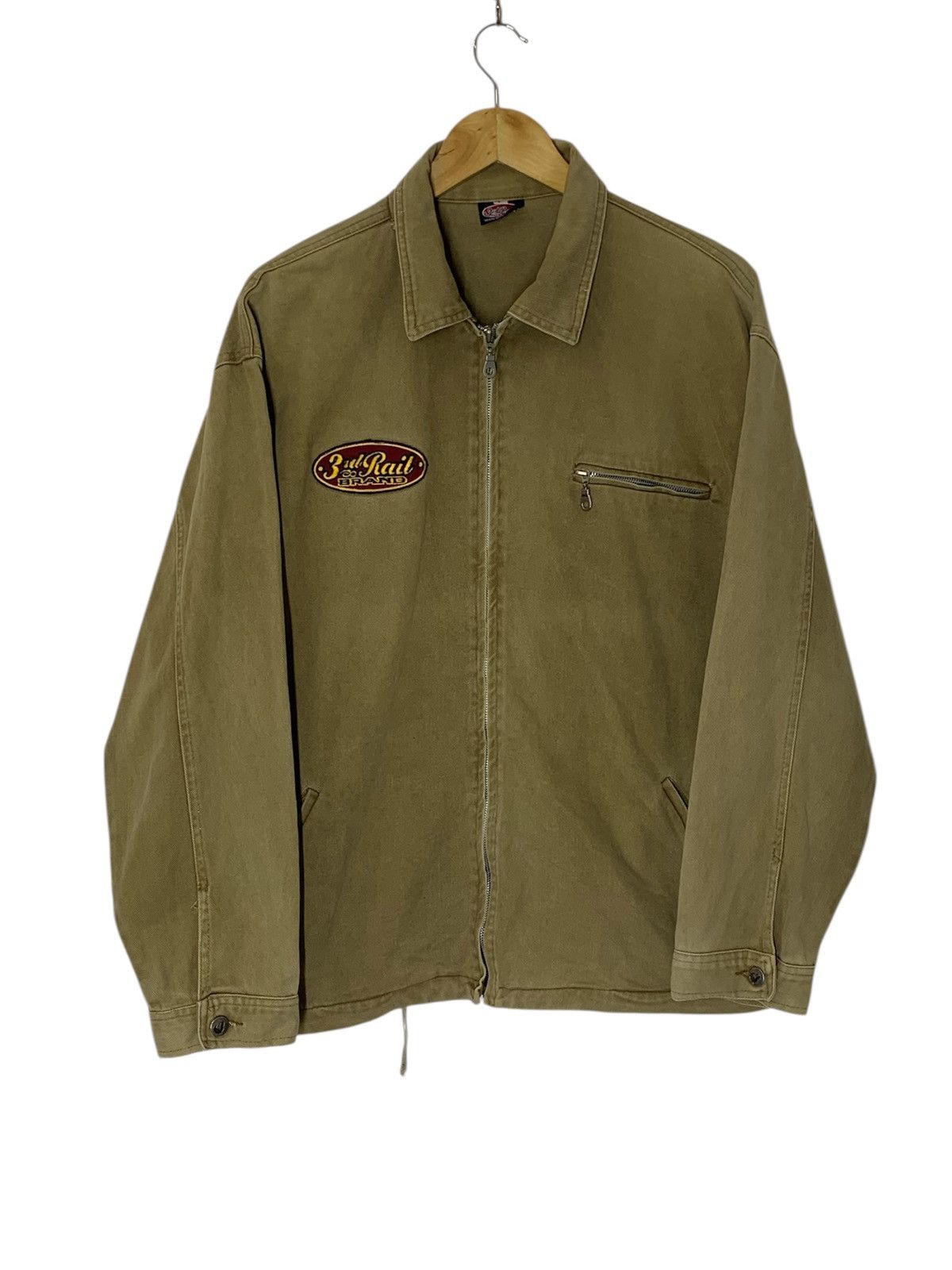 Powell Peralta Vintage 3rd Third Rail Detroit Desing Jacket Old Skate Punk Size US L / EU 52-54 / 3 - 1 Thumbnail