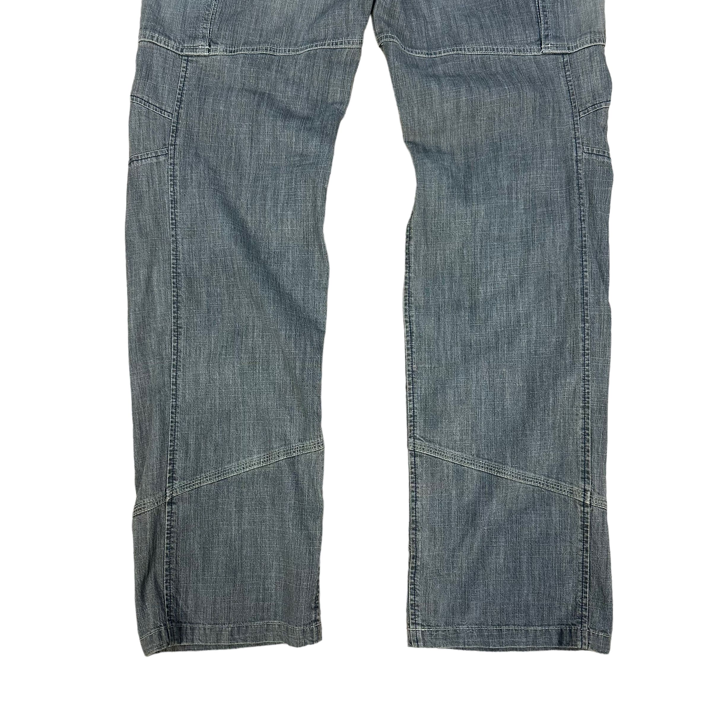 Marithe + Francois Girbaud Marithe Francois Girbaud 6 Pocket Denim Cargo Pant #8217-207 Size US 33 - 11 Thumbnail
