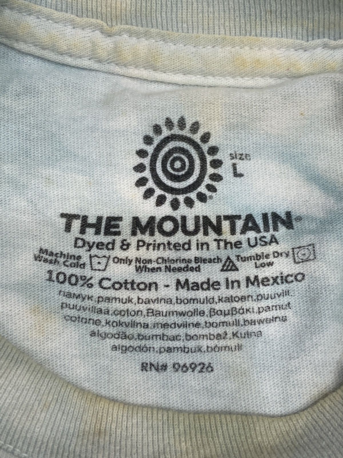 The Mountain THE MOUNTAIN TSHIRT Size US L / EU 52-54 / 3 - 12 Thumbnail