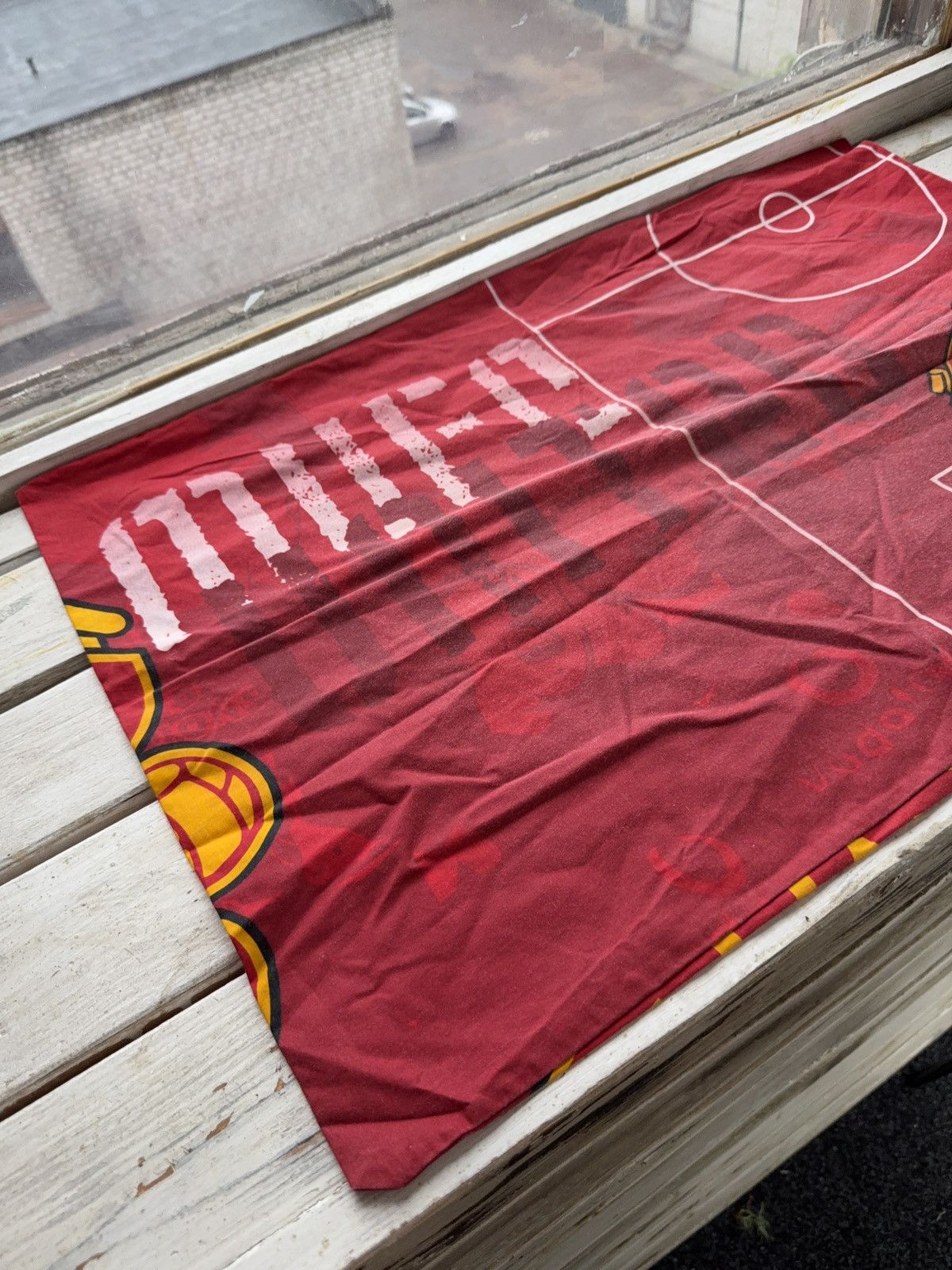 Other 90s Manchester United Pillow Cover Football Pitch Design Size ONE SIZE - 2 Thumbnail