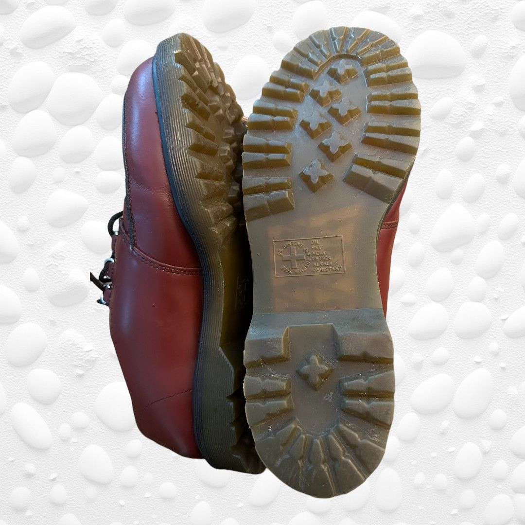 Dr. Martens Vintage Dr. Martens 3 Eyelets OxBlood Red Leather Size US 12 / EU 45 - 4 Thumbnail