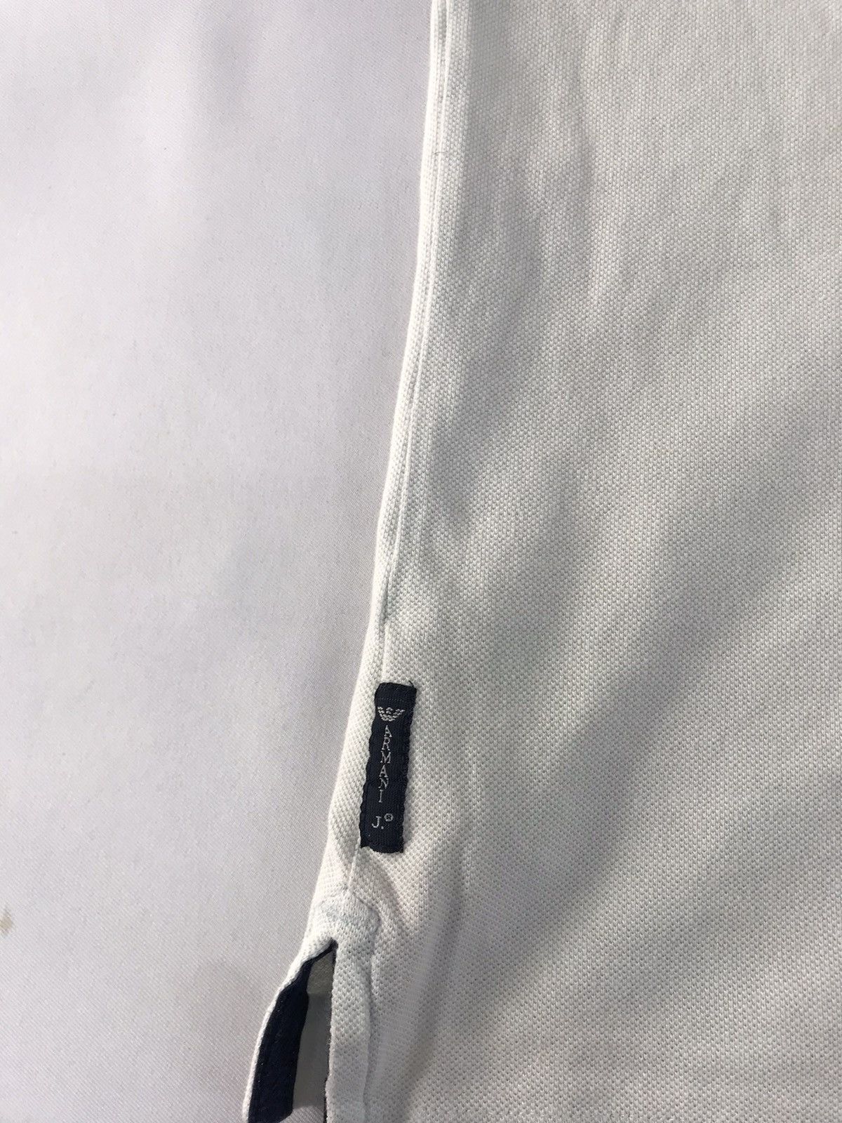 Armani × Designer Armani Jeans Big Logo Design Polo Tee T-shirt Size M / US 6-8 / IT 42-44 - 10 Thumbnail