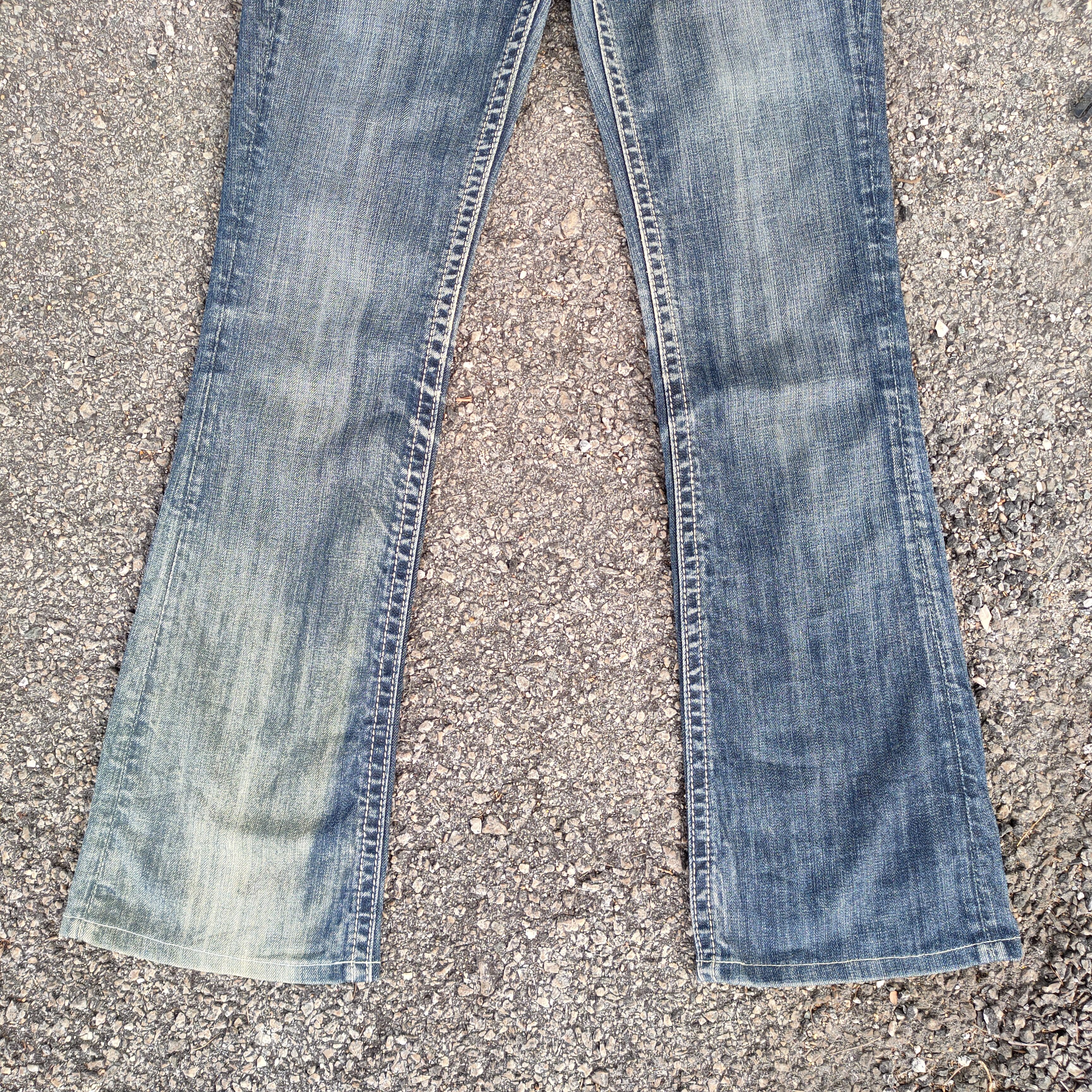 Mek Denim FLARE VINTAGE MEK DENIM JEANS DENIM PANTS Size US 27 - 4 Thumbnail