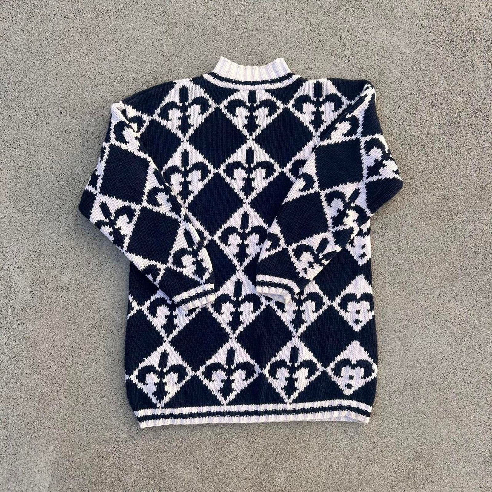 Other Heavy knit grandma sweater vintage Size XS / US 0-2 / IT 36-38 - 2 Thumbnail