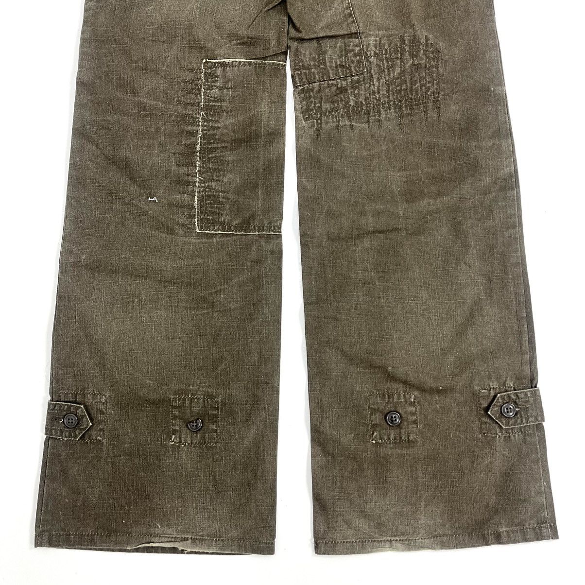 20471120 × General Research × Japanese Brand 1990s 291295 Homme Patchworks LGB Style Multipocket Pants Size US 30 / EU 46 - 13 Thumbnail