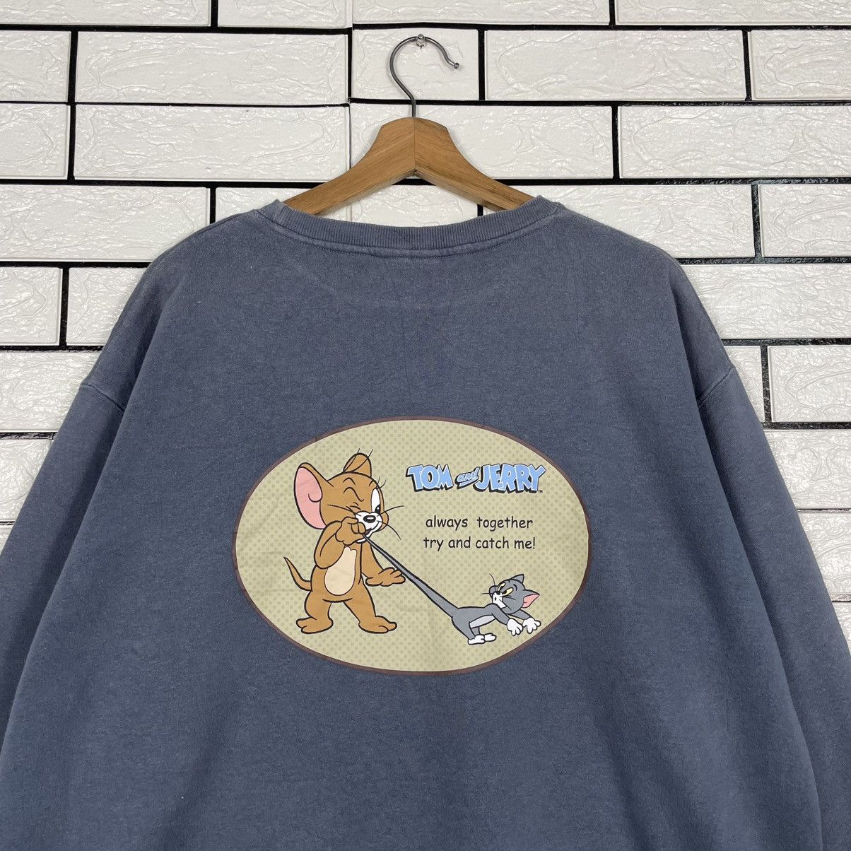 Japanese Brand Tom And Jerry Crewneck Sweatshirt Size US L / EU 52-54 / 3 - 8 Thumbnail
