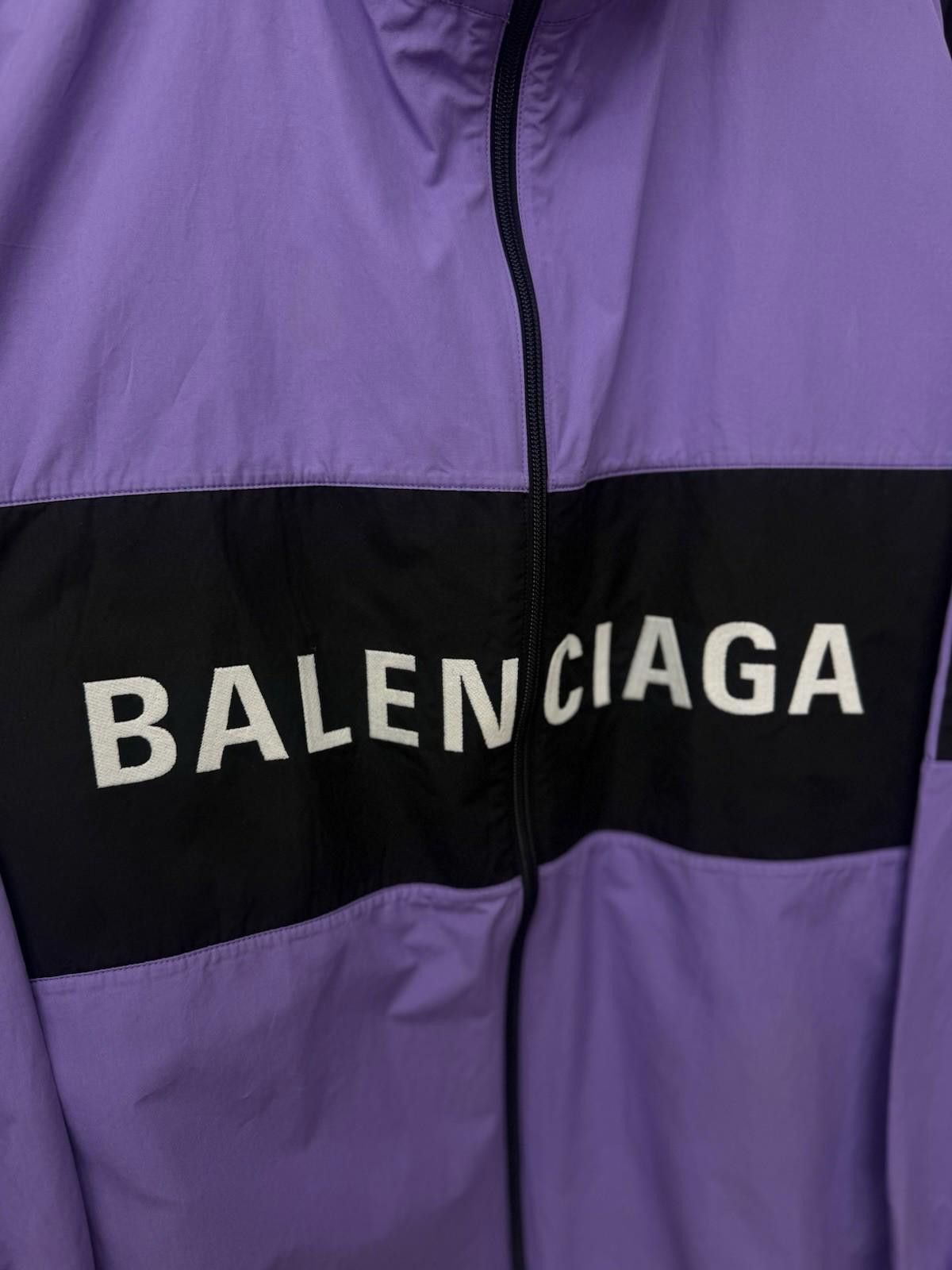 Balenciaga Balenciaga Track Jacket - Purple Size 34 $1250 Retail Size US XL / EU 56 / 4 - 10 Thumbnail