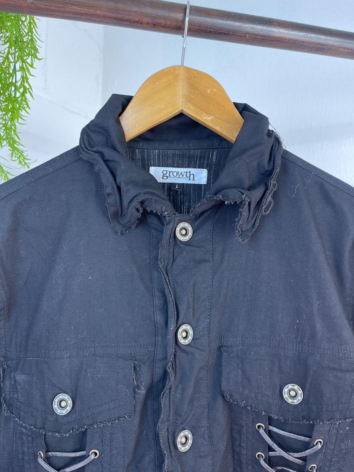 If Six Was Nine In The Attic Distressed Jacket A7 Size US M / EU 48-50 / 2 - 8 Thumbnail
