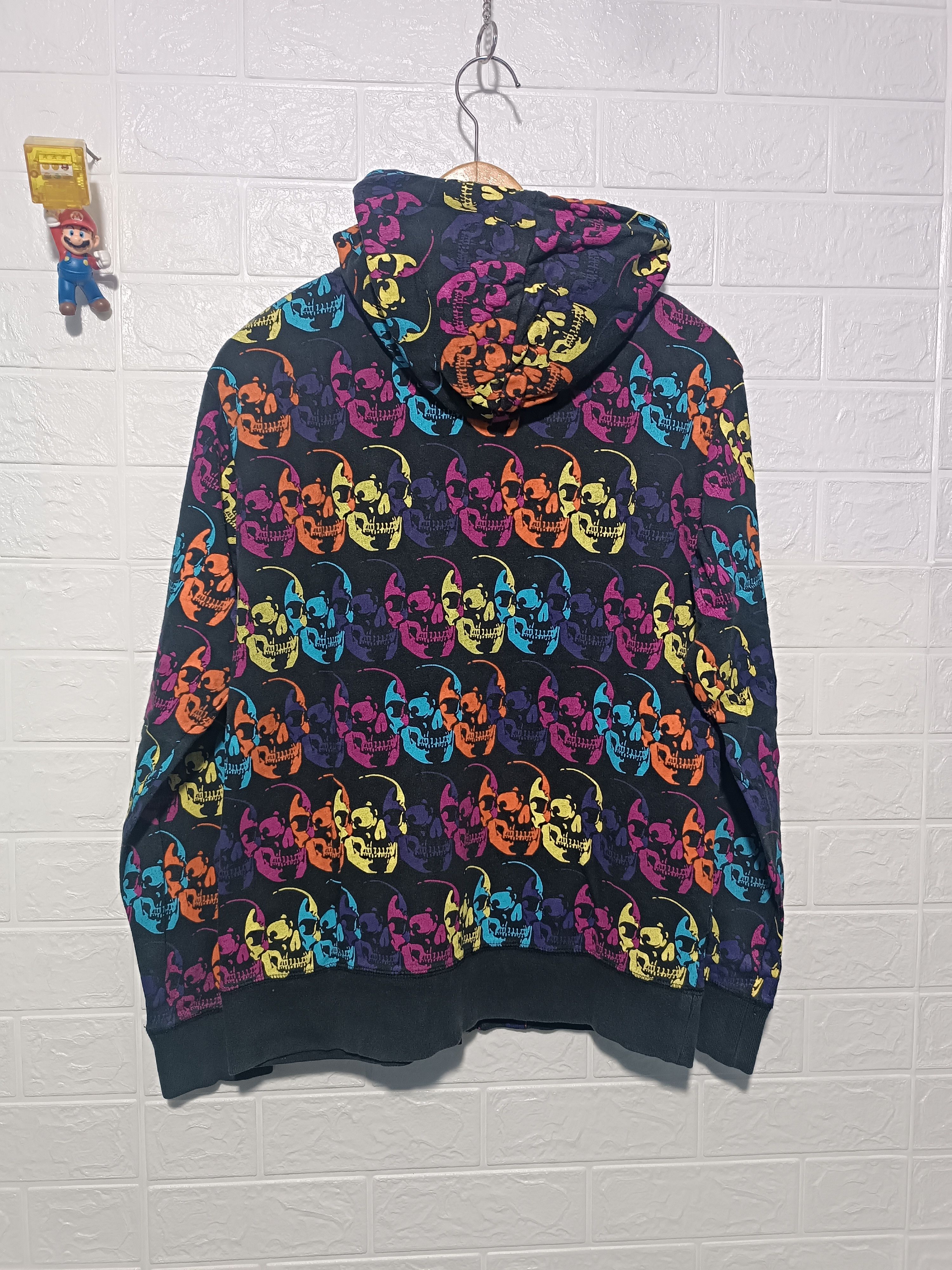 Japanese Brand Vintage Graniph Sweater Skull Print Hoodie Size US M / EU 48-50 / 2 - 5 Thumbnail