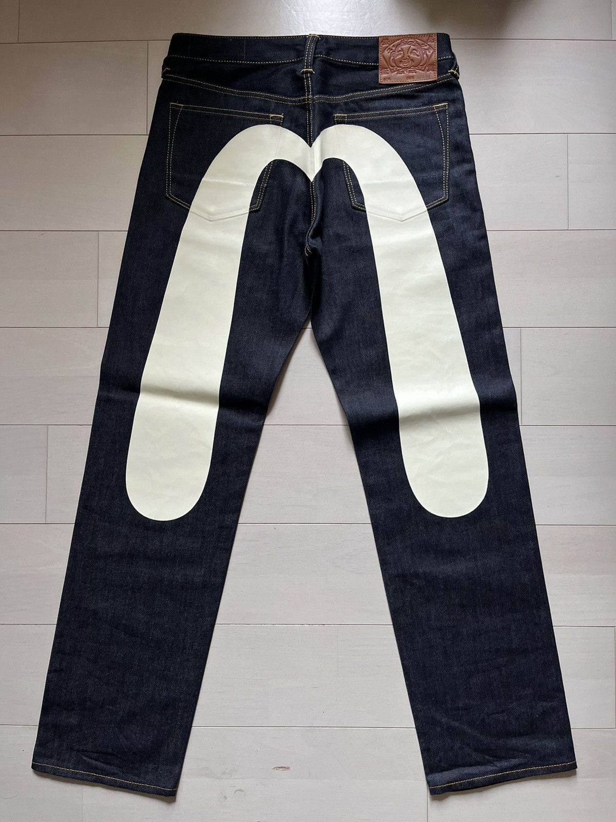 Evisu jeans Daicock Print Big Seagull Baggy #2000 stk