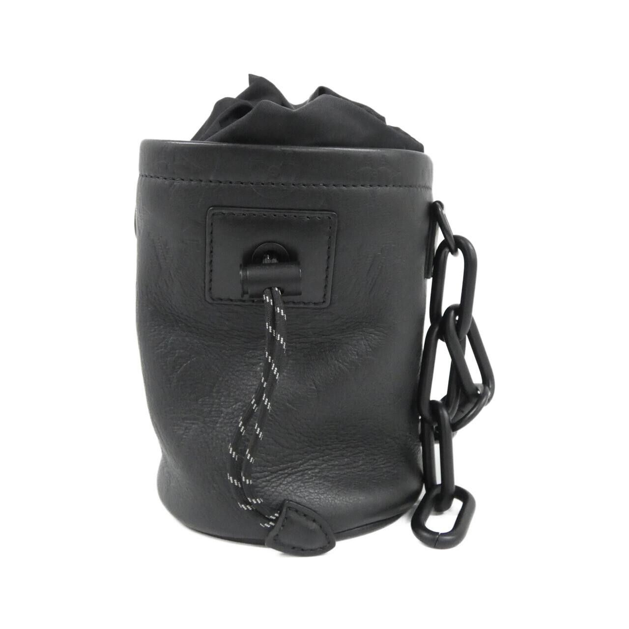 Louis Vuitton Louis Vuitton Louis Vuitton Monogram Shadow Chalk Nano Shoulder Bag Leather Shoulder Bag M44628 DUTY FREE for USA Size ONE SIZE - 1 Thumbnail