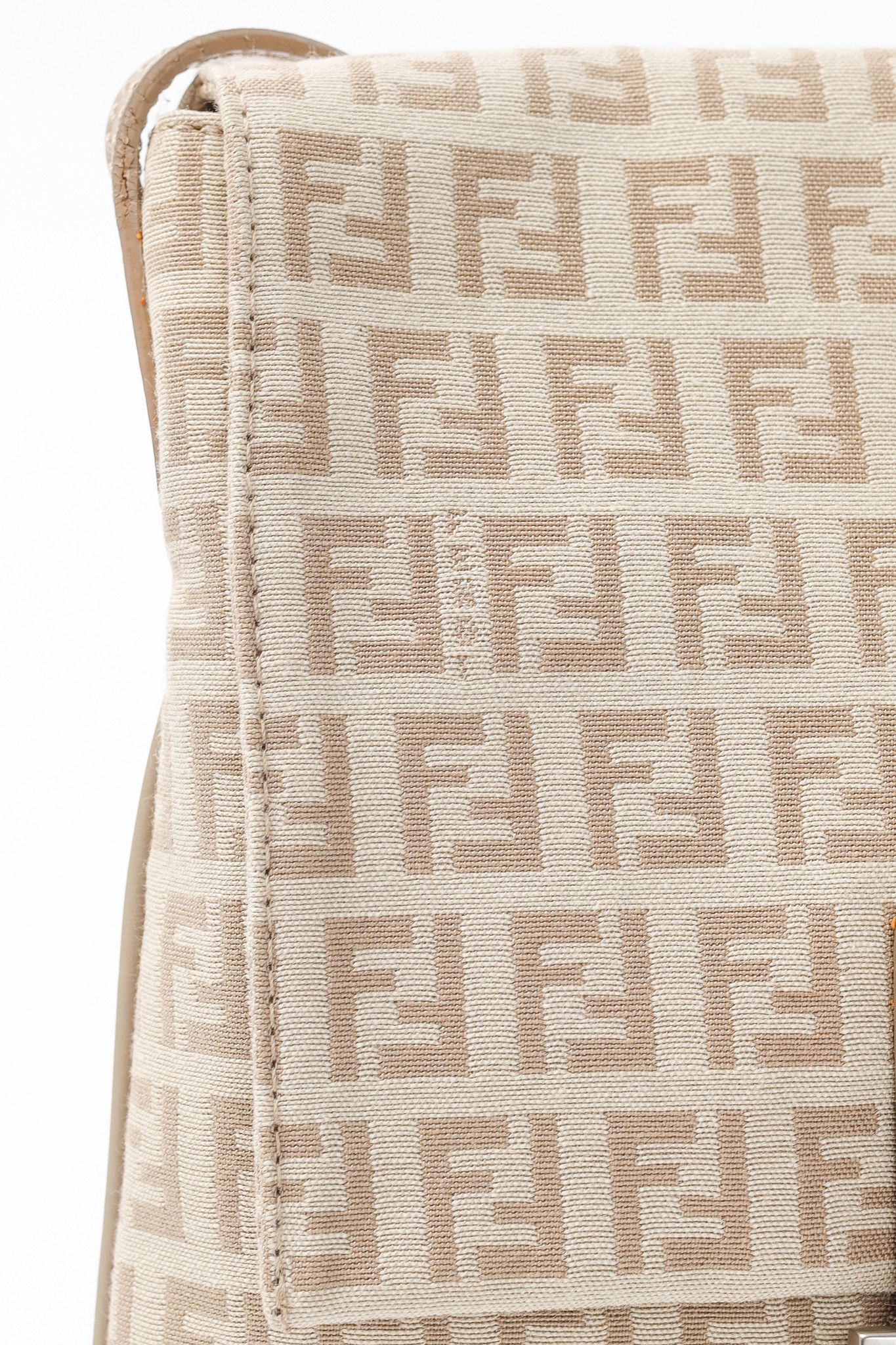 Fendi Fendi Beige Tortora & Pietra Zucchino Piatta Crossbody Size ONE SIZE - 9 Thumbnail