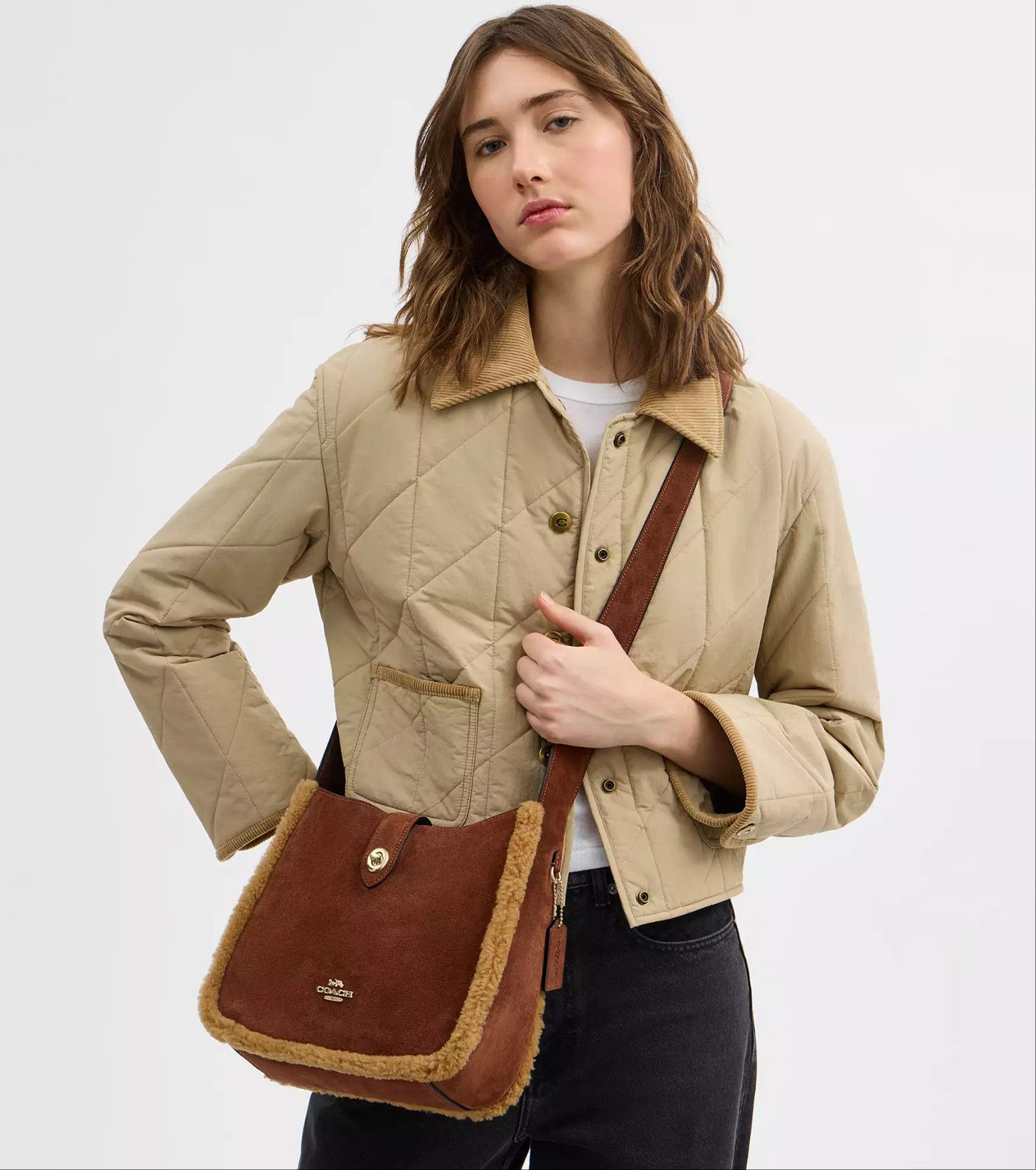 Coach Hadley Convertible Crossbody Bag Vintage CCZ26 Size ONE SIZE - 8 Thumbnail