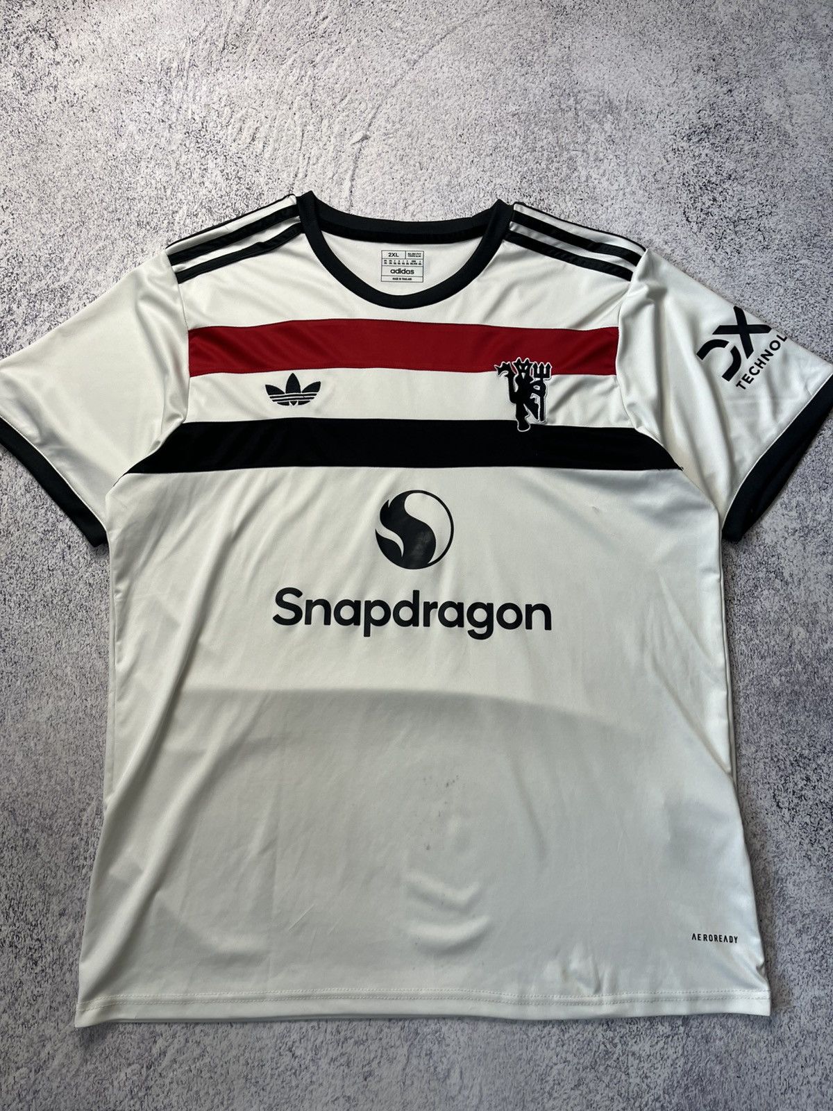 Vintage Adidas Manchester United Soccer Jersey #9 Hojlund Size US XXL / EU 58 / 5 - 3 Thumbnail