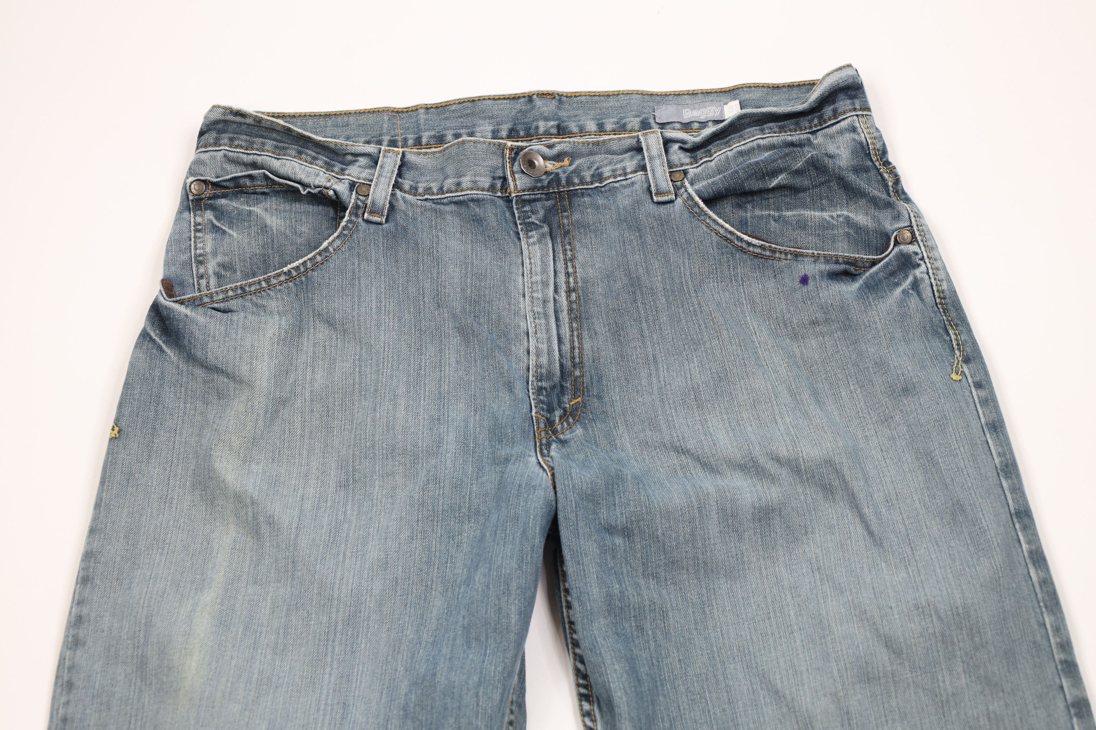Levi's Vintage Y2K Levis Silvertab Baggy Fit Wide Leg Denim Jeans Size US 36 / EU 52 - 2 Thumbnail