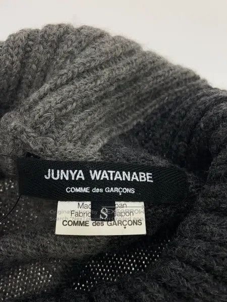 Comme des Garcons Comme Des Garcons Grey patched sweater top Size S / US 4 / IT 40 - 3 Thumbnail