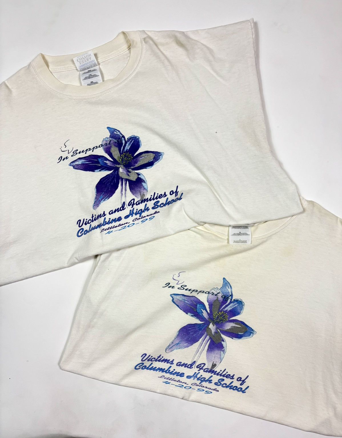 Vintage 2000s “In Support of Victims of Columbine Memorial Large Size US XL / EU 56 / 4 - 1 Thumbnail