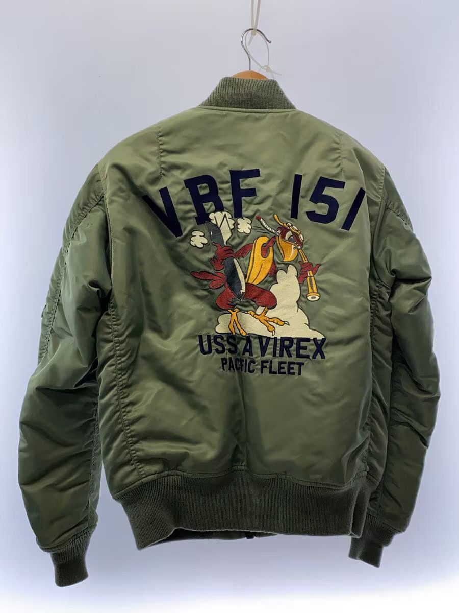 Avirex Avirex Nylon Flight Jacket Khaki Size US L / EU 52-54 / 3 - 2 Thumbnail
