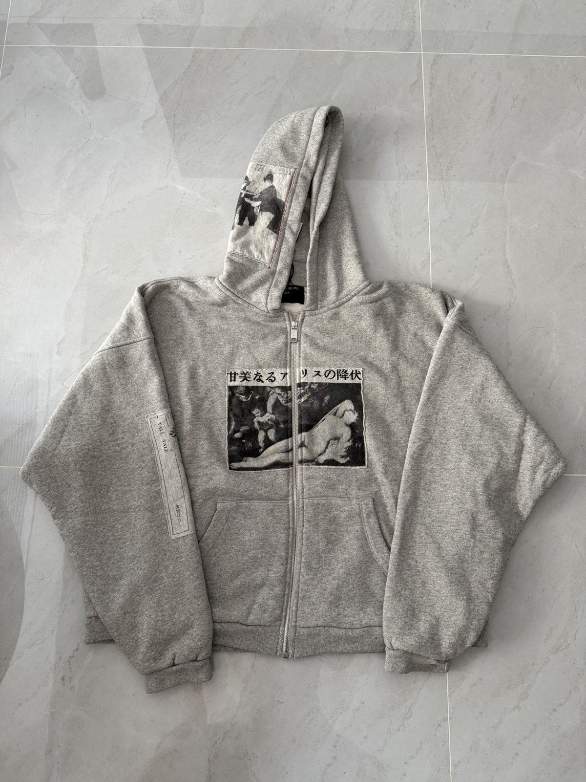 Enfants Riches Deprimes Enfants Riches Deprimes FW25 Grey Zip