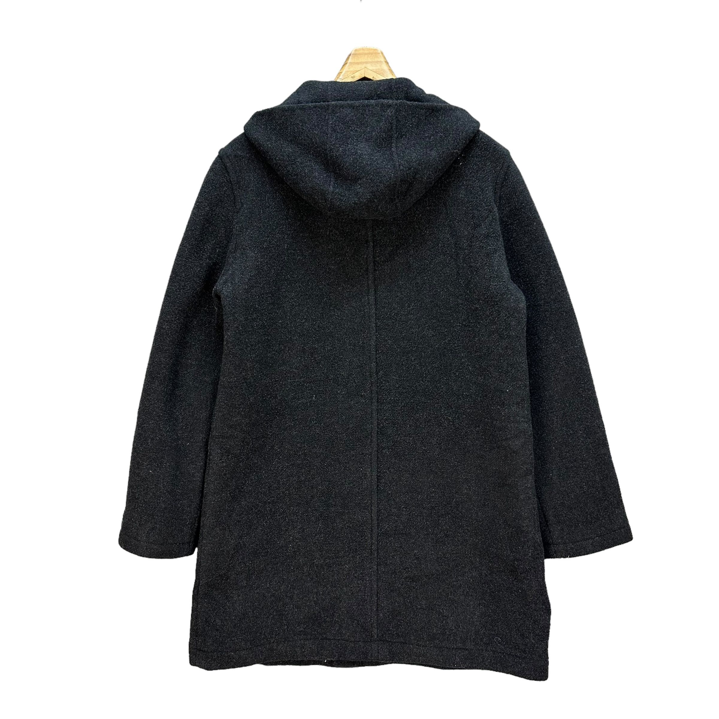 PPFM PPFM Wool Hooded Zipper Long Coat Jacket #A20-0472 Size US M / EU 48-50 / 2 - 11 Thumbnail