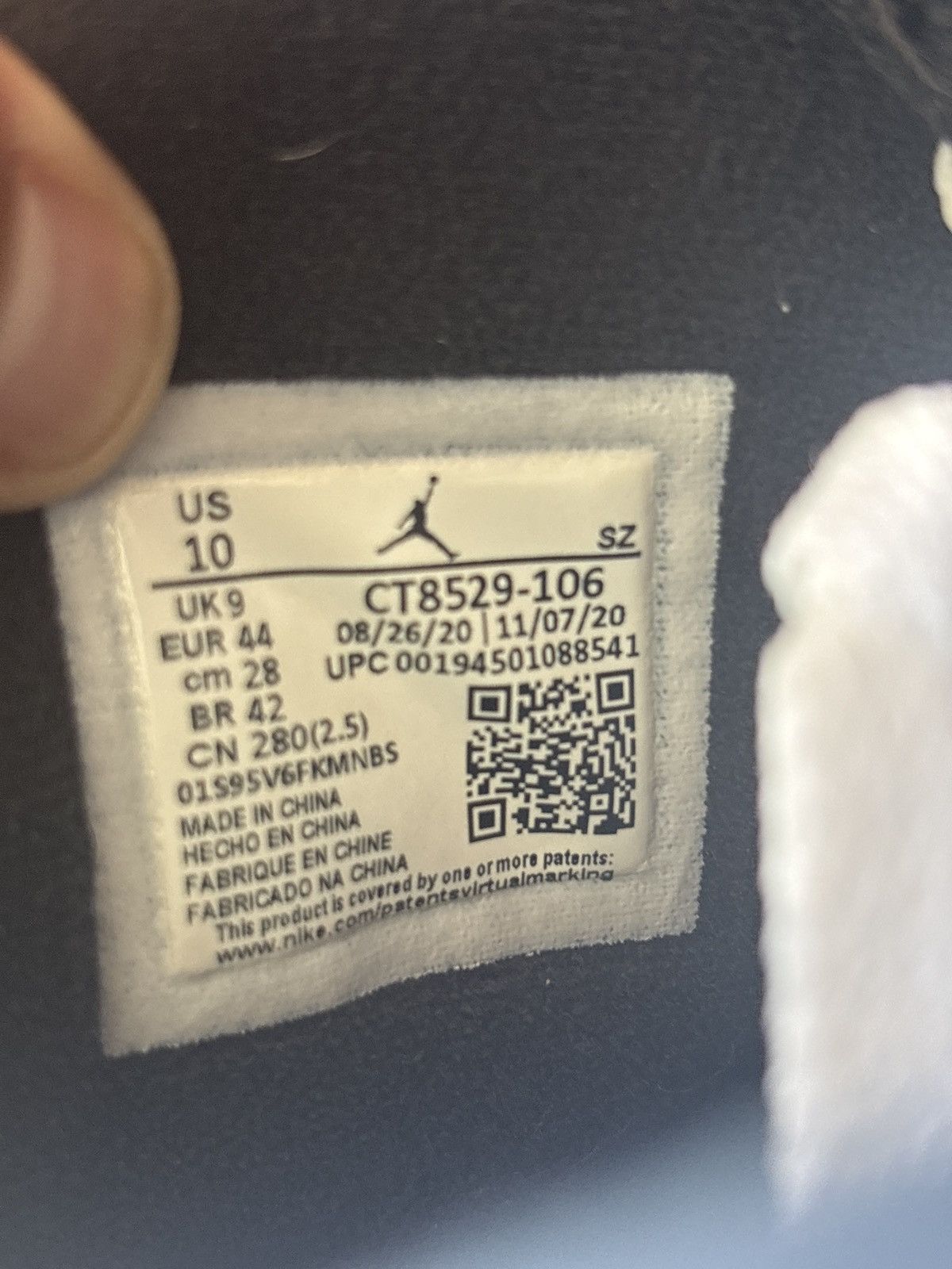 Jordan Brand × Nike Jordan 6 Carmine 2021 Size US 10 / EU 43 - 6 Thumbnail