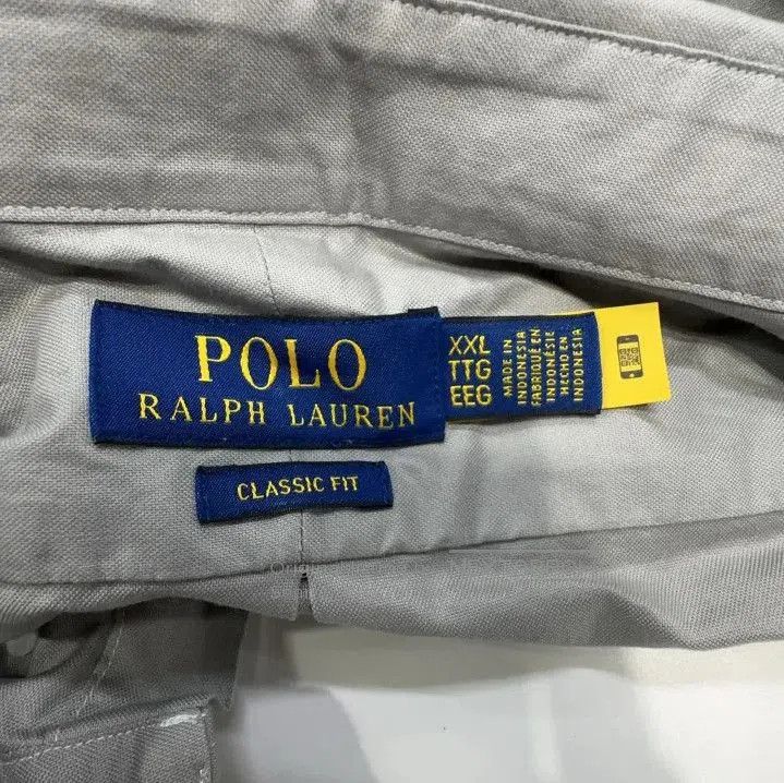Polo Ralph Lauren Polo Ralph Lauren Men's Gray Oxford Long. Size US XXL / EU 58 / 5 - 4 Thumbnail