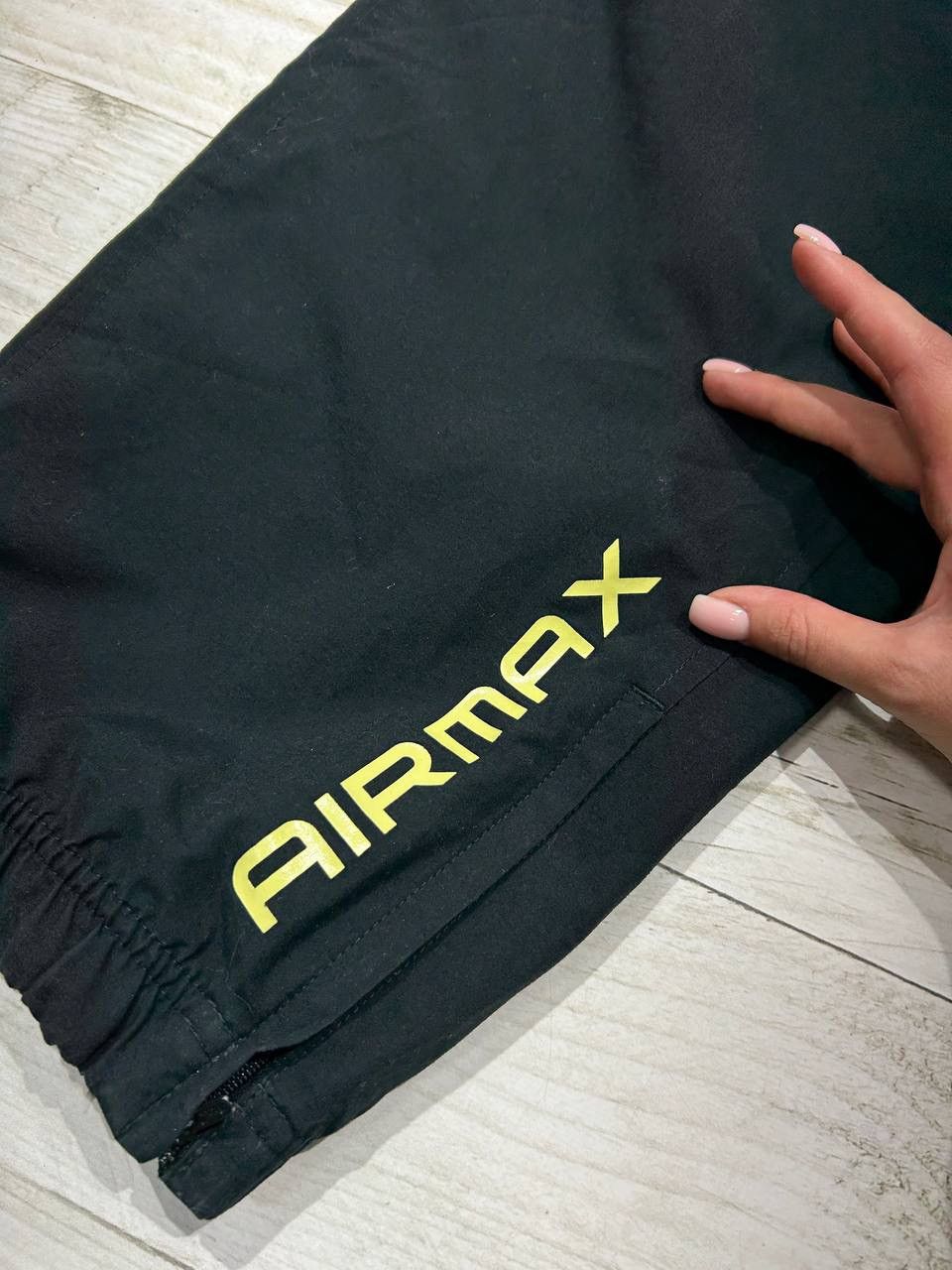Nike Vintage Nike Air Max Track Pants 00s Nylon Big Logo Swoosh Size US 30 / EU 46 - 12 Thumbnail
