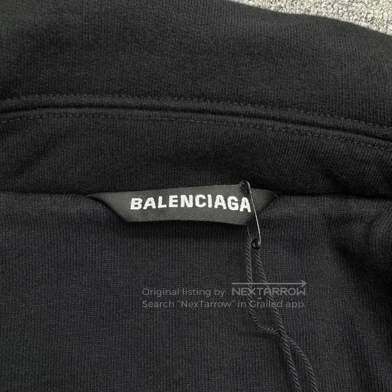 Balenciaga Balenciaga Embroidered letter fleece jacket Size US S / EU 44-46 / 1 - 2 Thumbnail