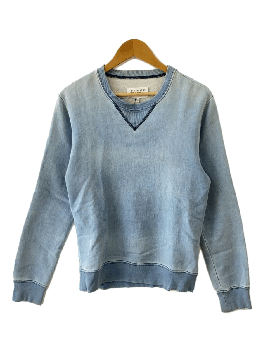 Leather Elbow Patch Sweatshirt