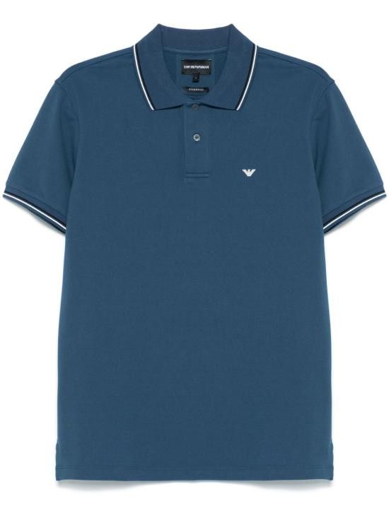Emporio Armani EMPORIO ARMANI Men Polo Shirts 8N1FB4 1JPTZSB150 Blue Size US M / EU 48-50 / 2 - 1 Thumbnail