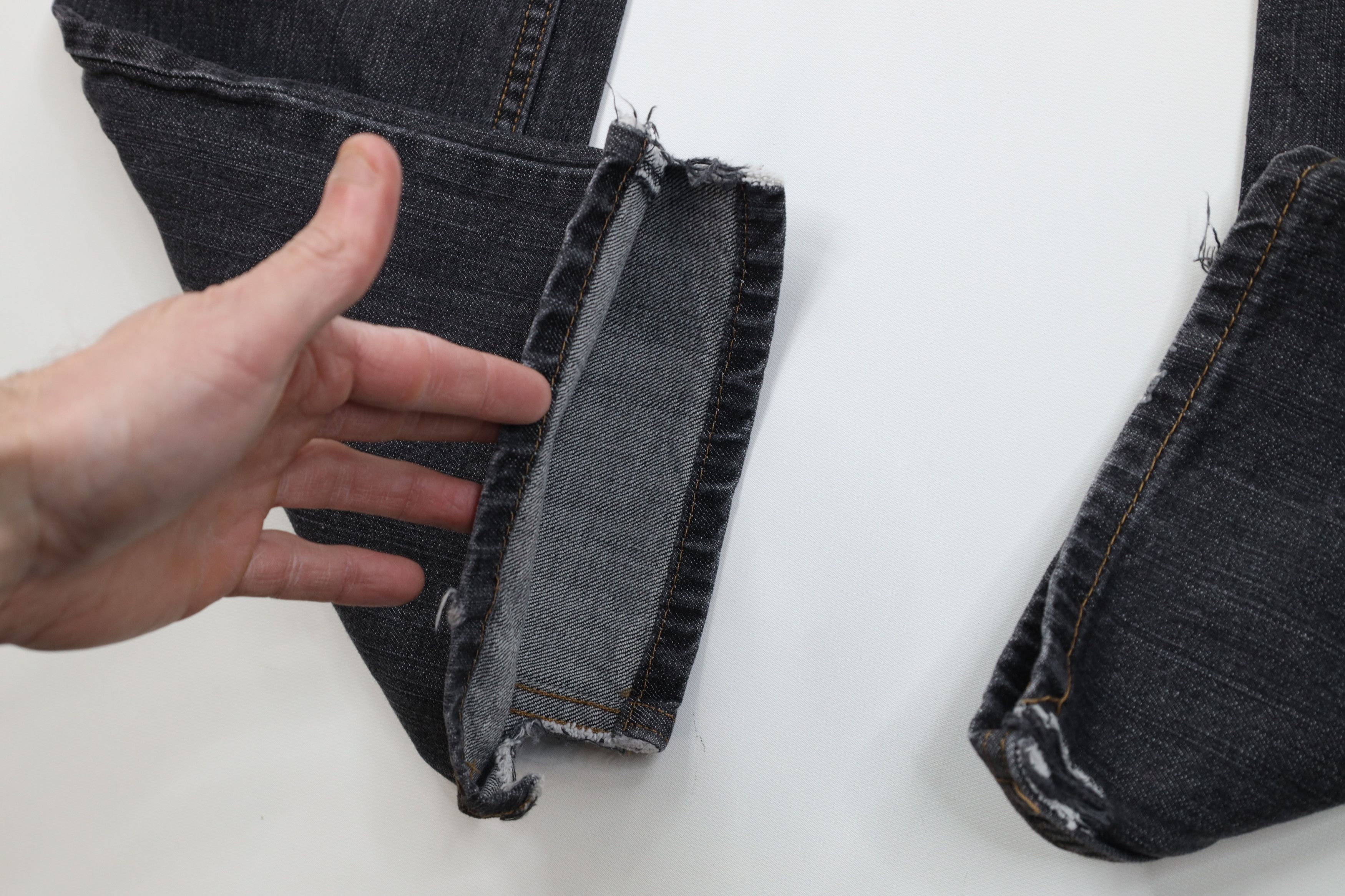 Levi's Vintage Y2K Levis 514 Slim Straight Leg Denim Jeans Black Size US 32 / EU 48 - 6 Thumbnail