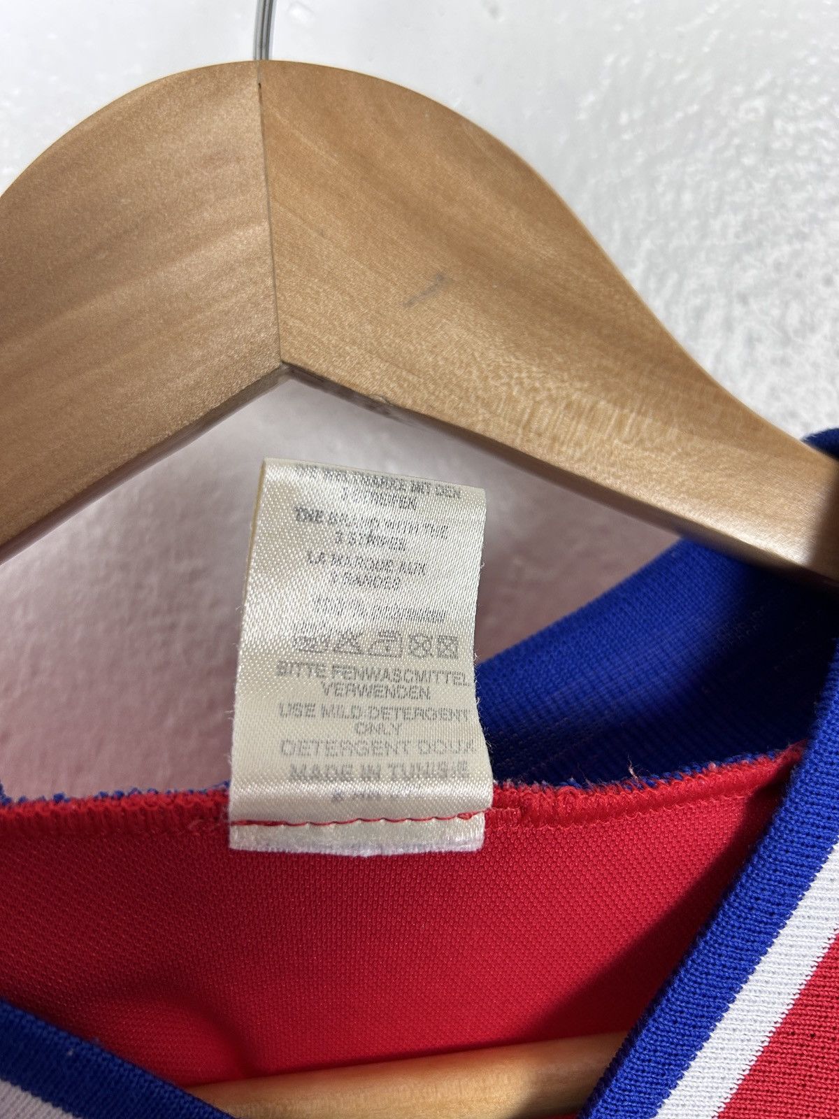 Adidas 90s Vintage Adidas Bayern Munchen 1993/94/95 Home Kit Jersey Size US L / EU 52-54 / 3 - 9 Thumbnail