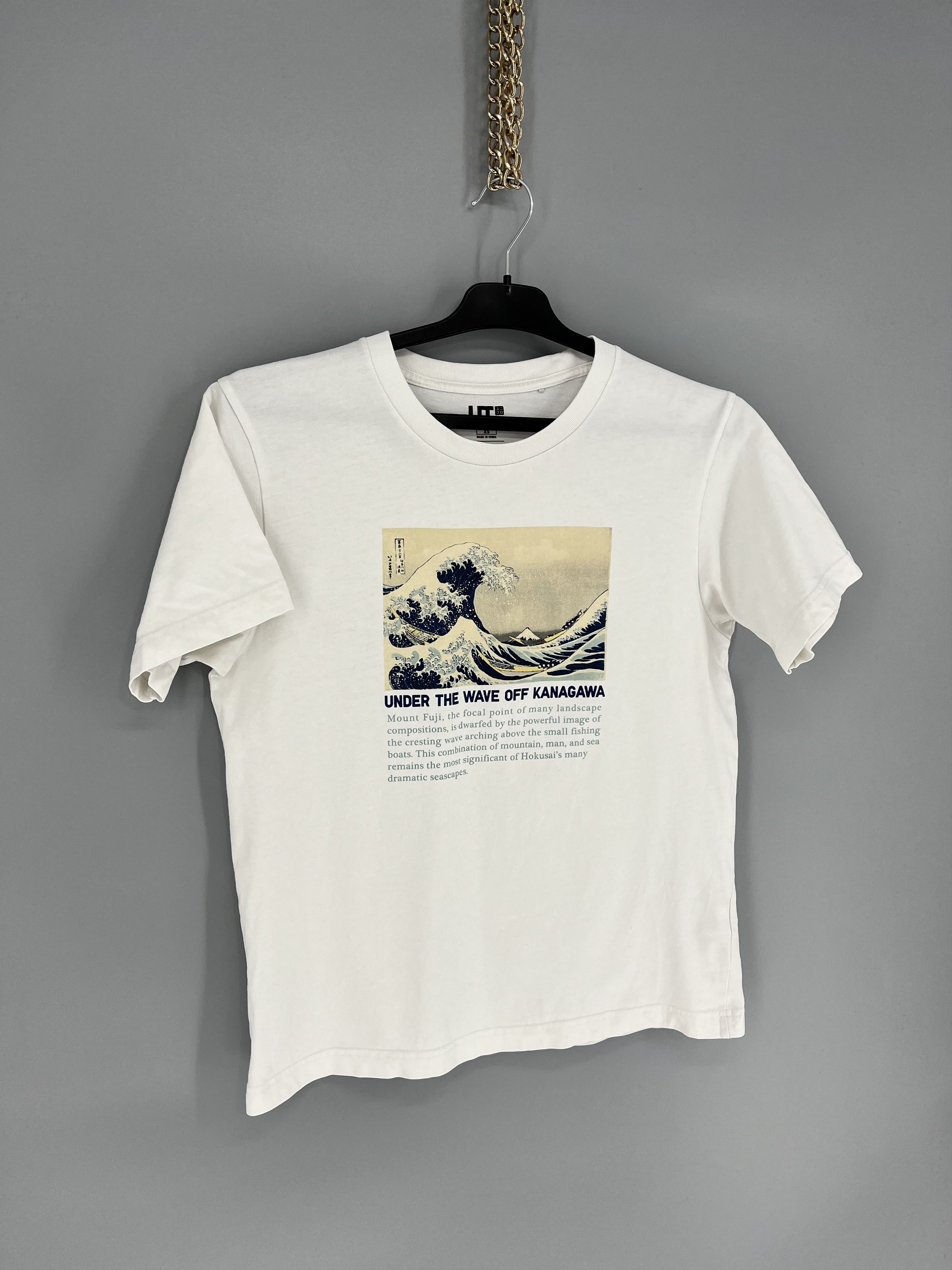 Uniqlo Uniqlo tee Museum of Fine Arts Boston Under The Wave Off Size US XXS / EU 40 - 2 Thumbnail