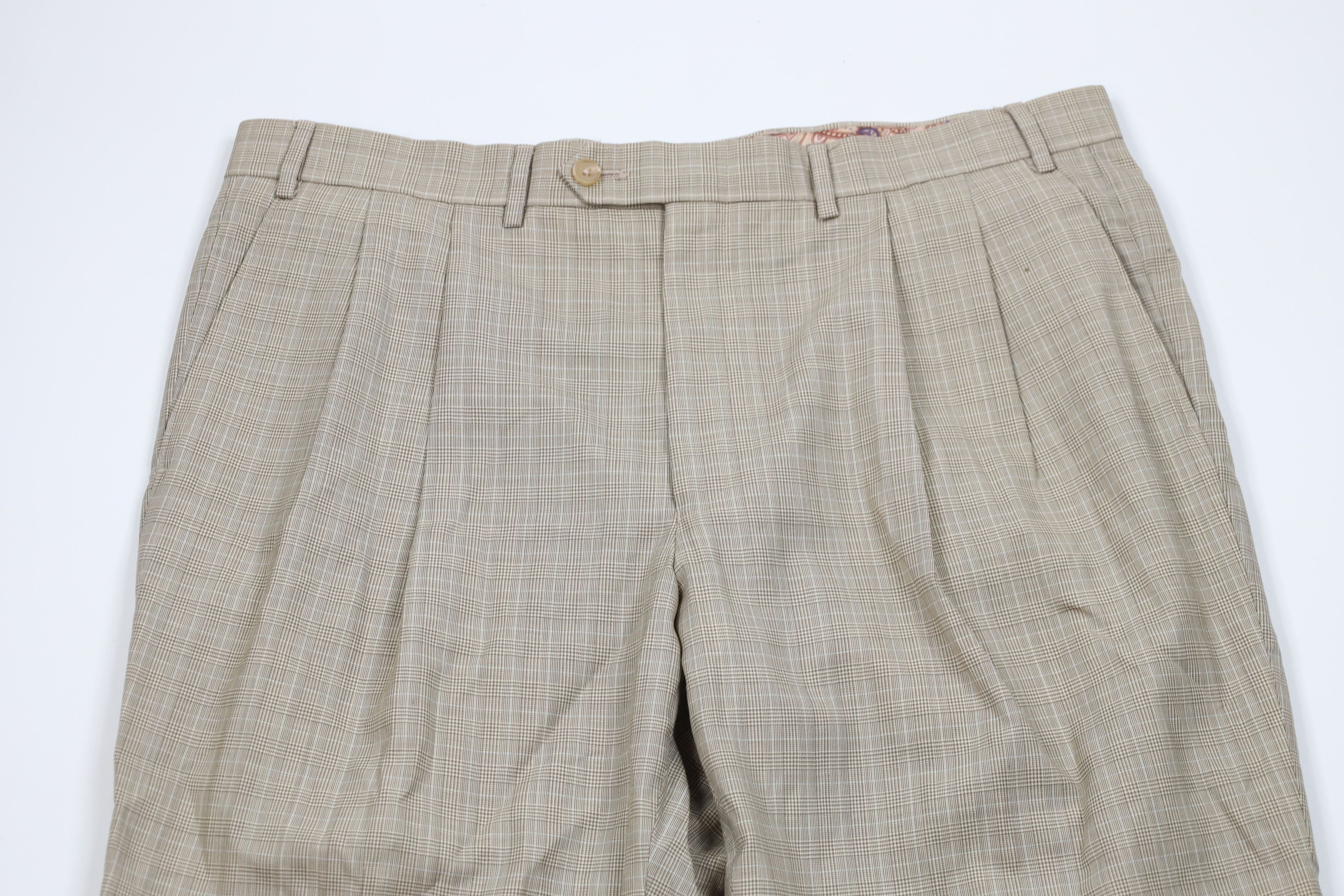 Ralph Lauren Vintage 90s Y2K Ralph Lauren Wool Wide Leg Chino Pants Size US 38 / EU 54 - 2 Thumbnail