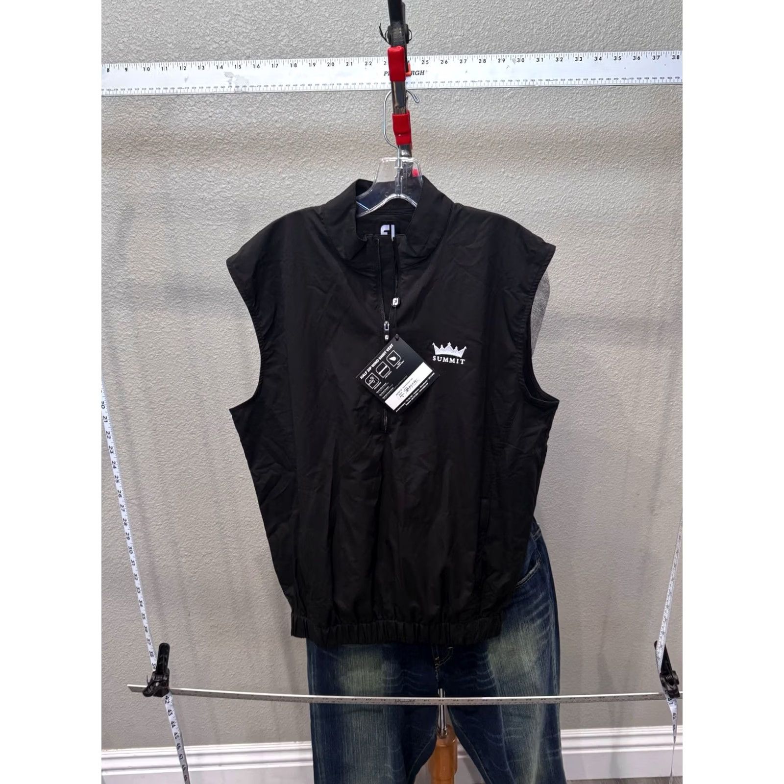 Footjoy Footjoy The Summit Golf Zippered Wind Vest S Mens Multicolor NWT Small S Size US S / EU 44-46 / 1 - 2 Thumbnail