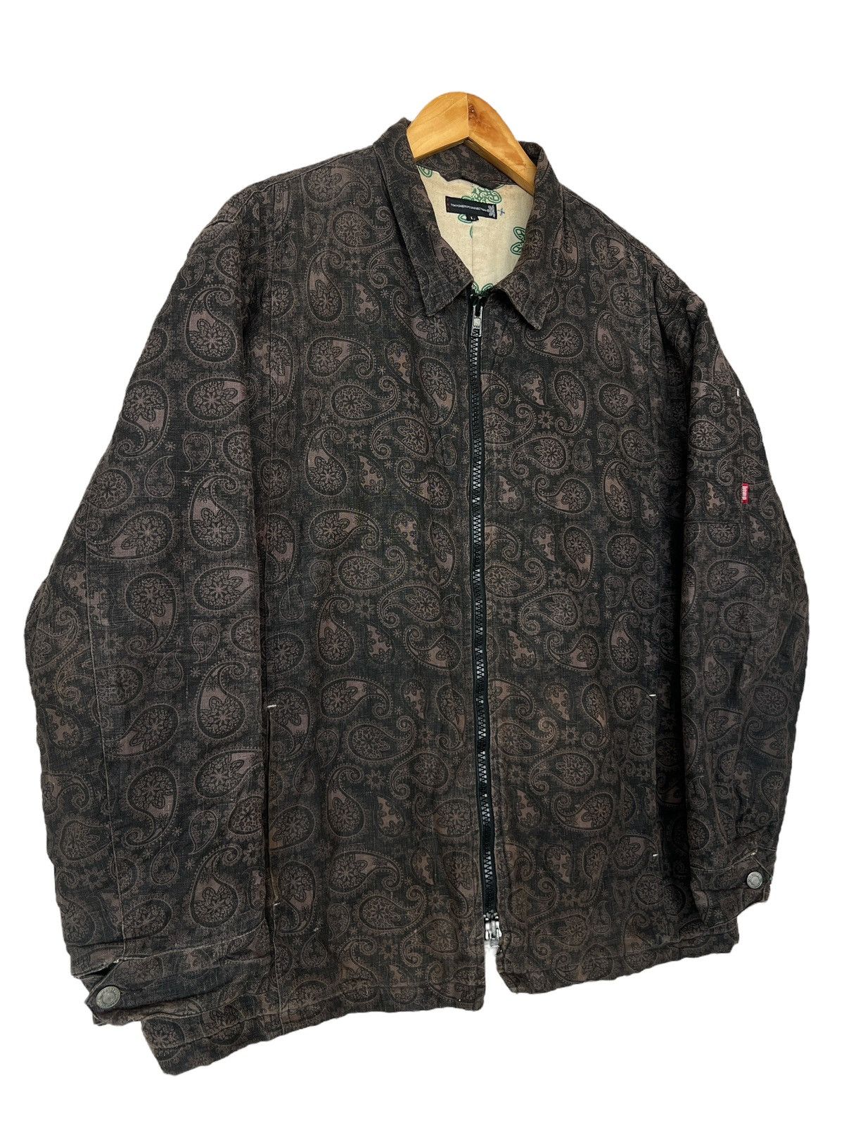 Japanese Brand THC Tokyo Japan Zip Up Art Jacket Inspired By Kapital Size US L / EU 52-54 / 3 - 4 Thumbnail