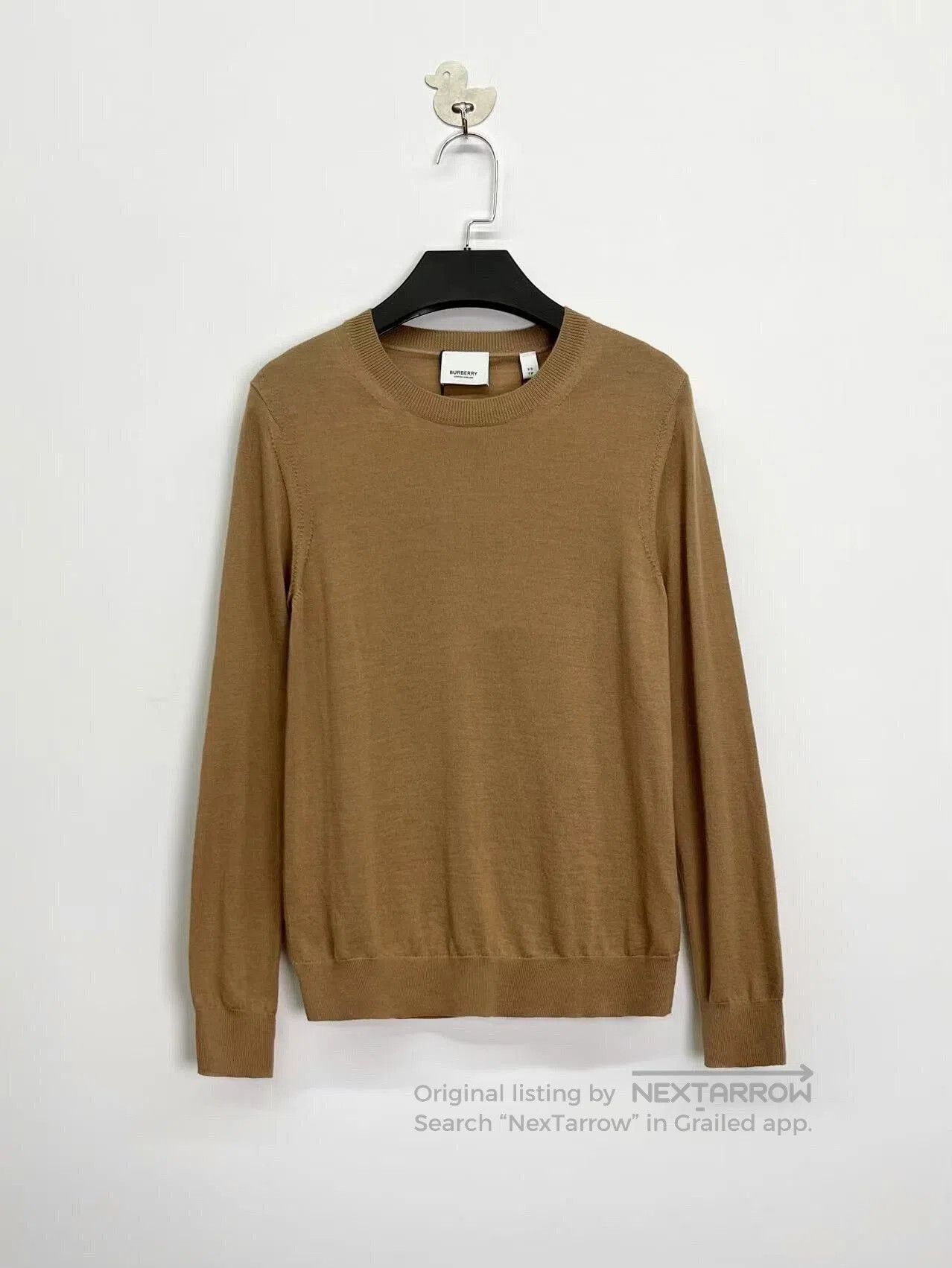 Burberry burberry khaki cashmere knit sweater xs. Size XS / US 0-2 / IT 36-38 - 1 Thumbnail