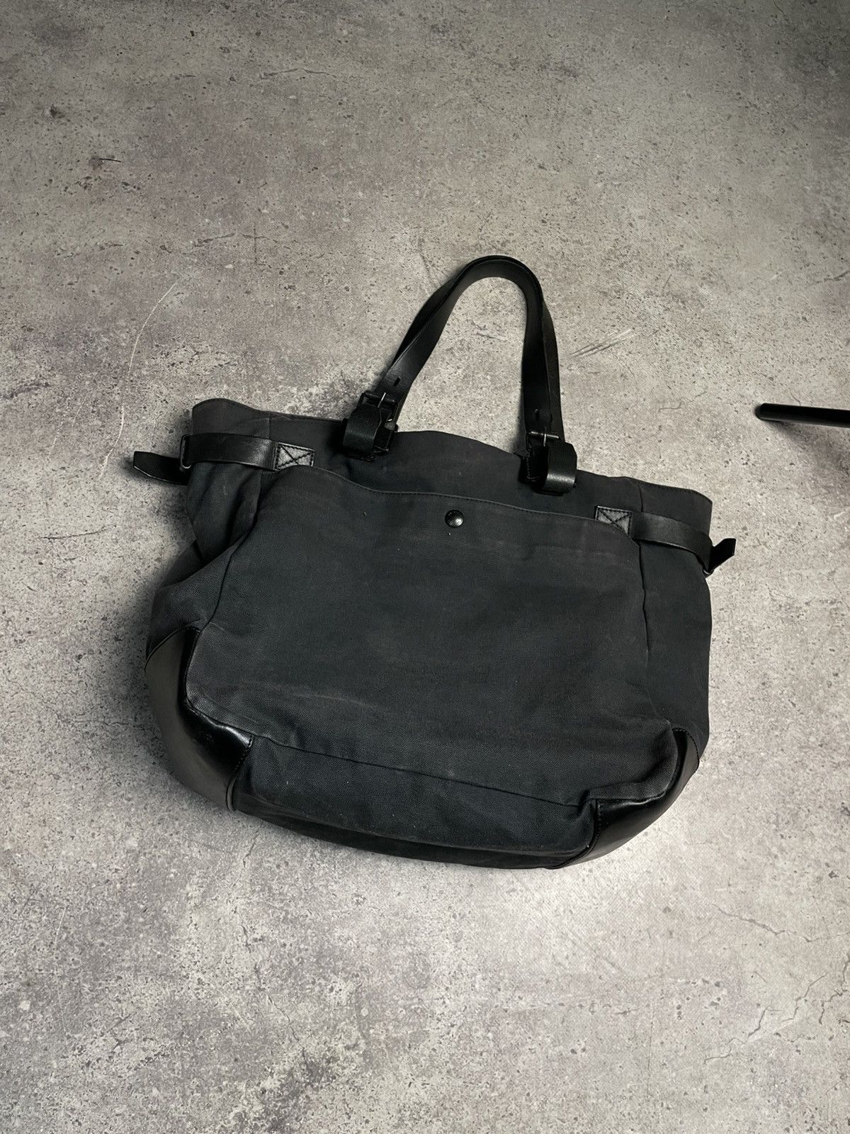 Belstaff Belstaff Faded Leather Messenger Shoulder Bag Size ONE SIZE - 7 Thumbnail